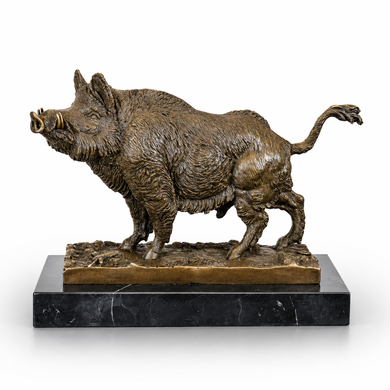 Wild Boar Sculpture | Animal Sculptures | Home Decor | Handcrafted