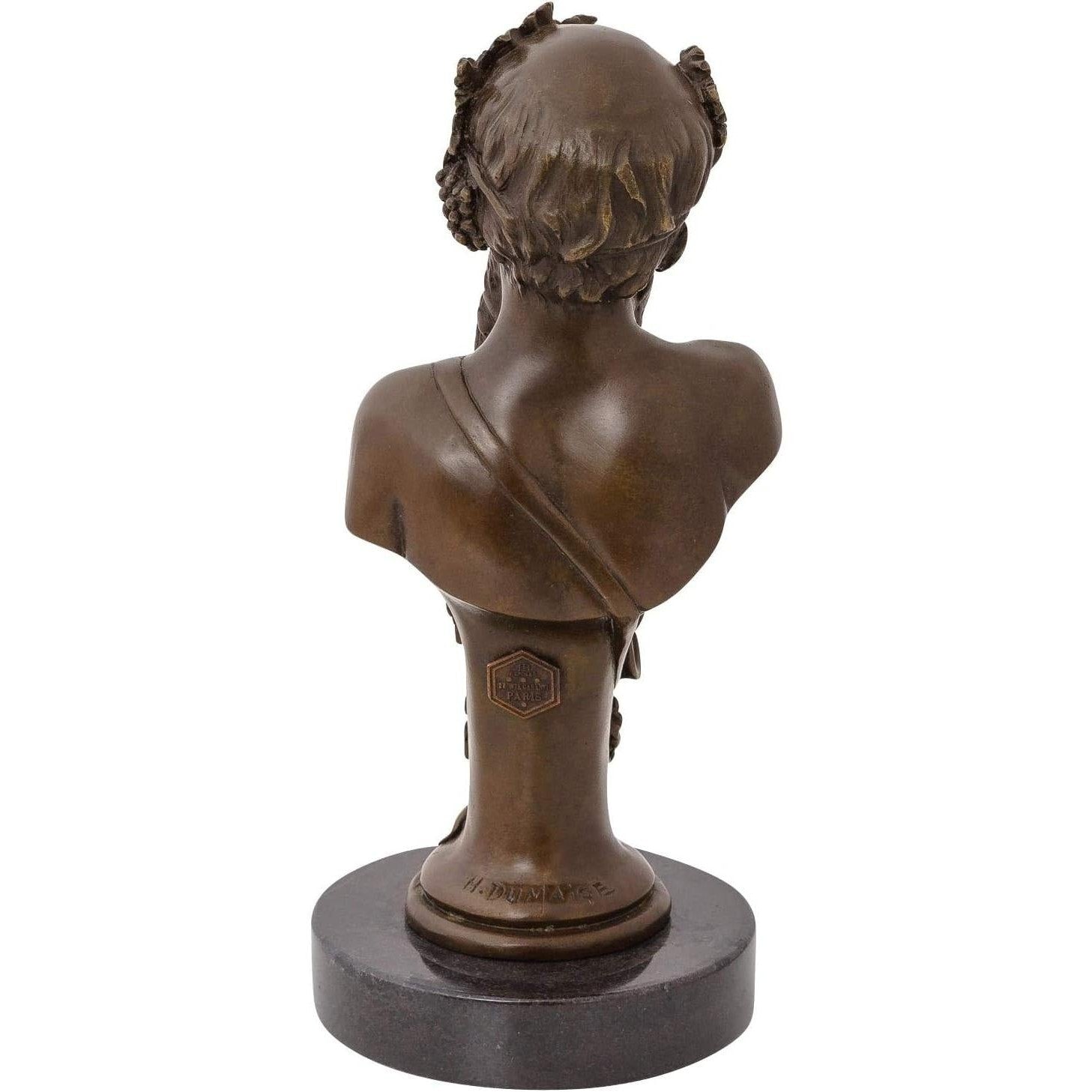 Bearded Classical Bust | Handcrafted Bronze Decor