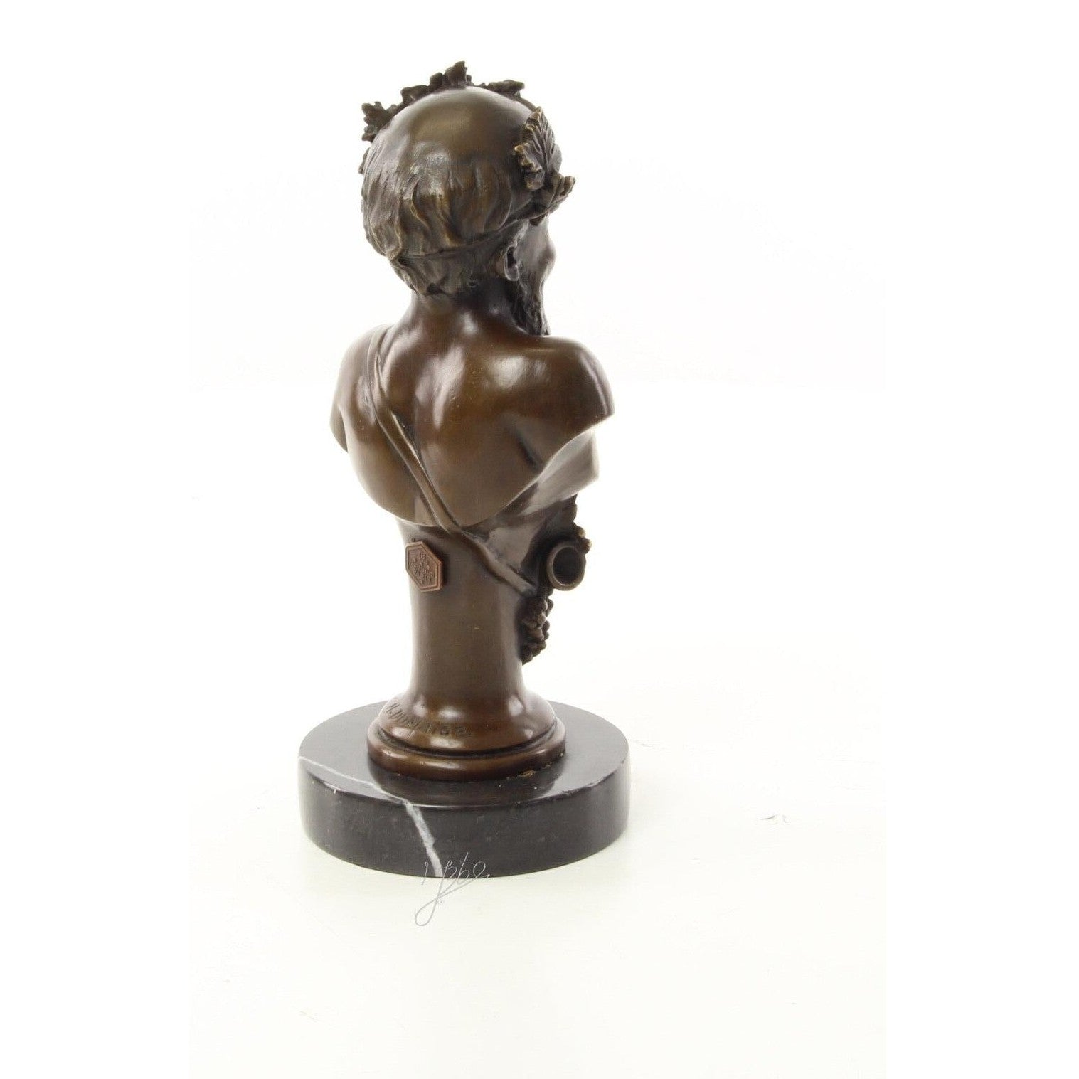 Bearded Classical Bust | Handcrafted Bronze Decor
