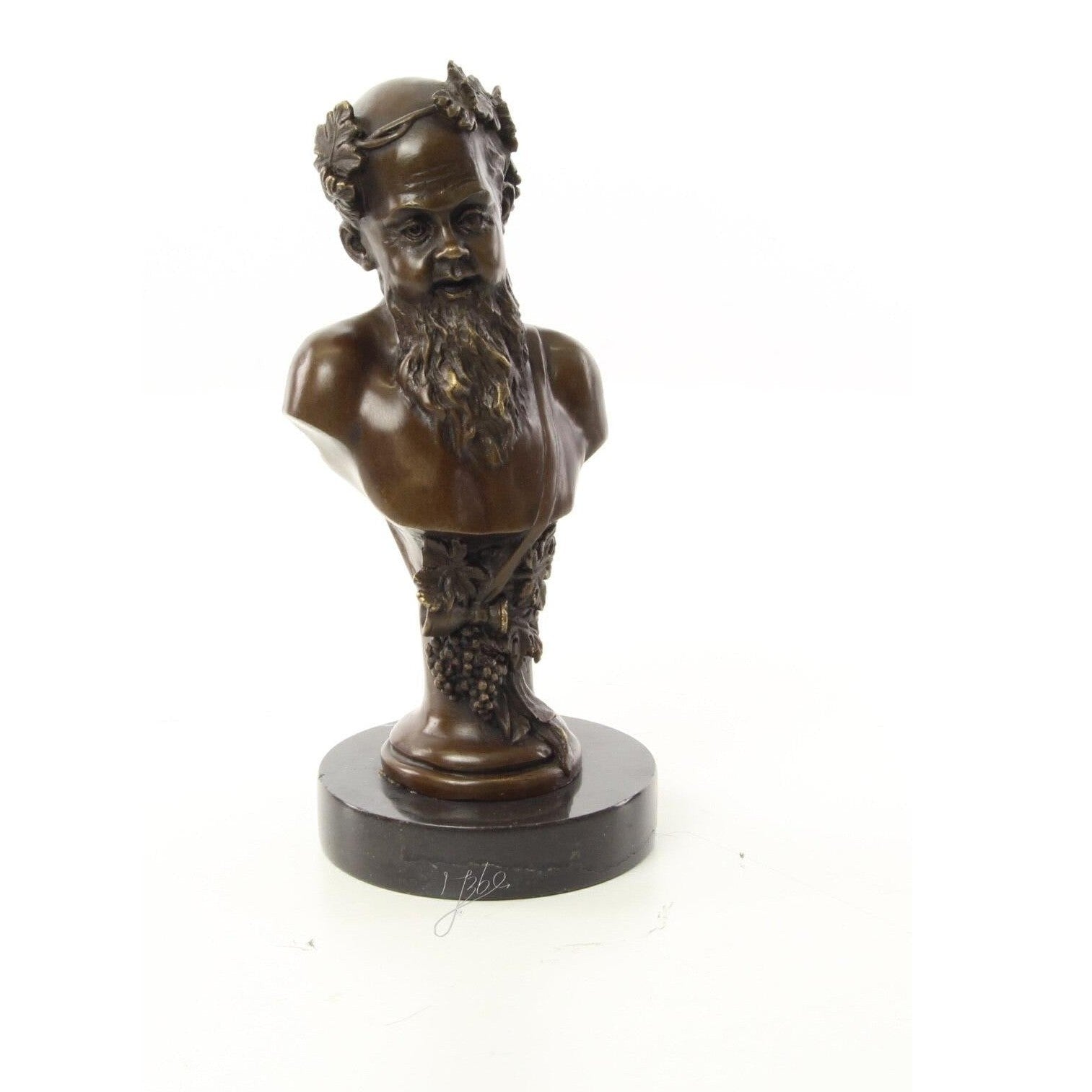 Bearded Classical Bust | Handcrafted Bronze Decor