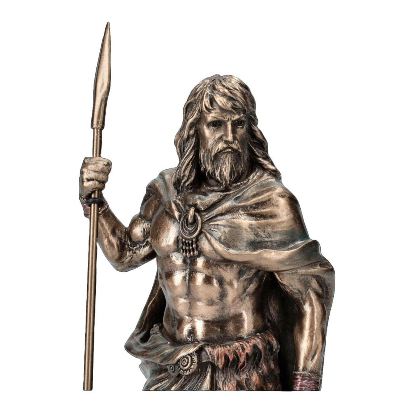 Baldur Viking Warrior Statue | Handcrafted Bronze Decor