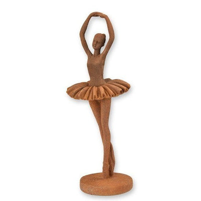 Ballet Dancer Pose Sculpture | Handcrafted Bronze Decor