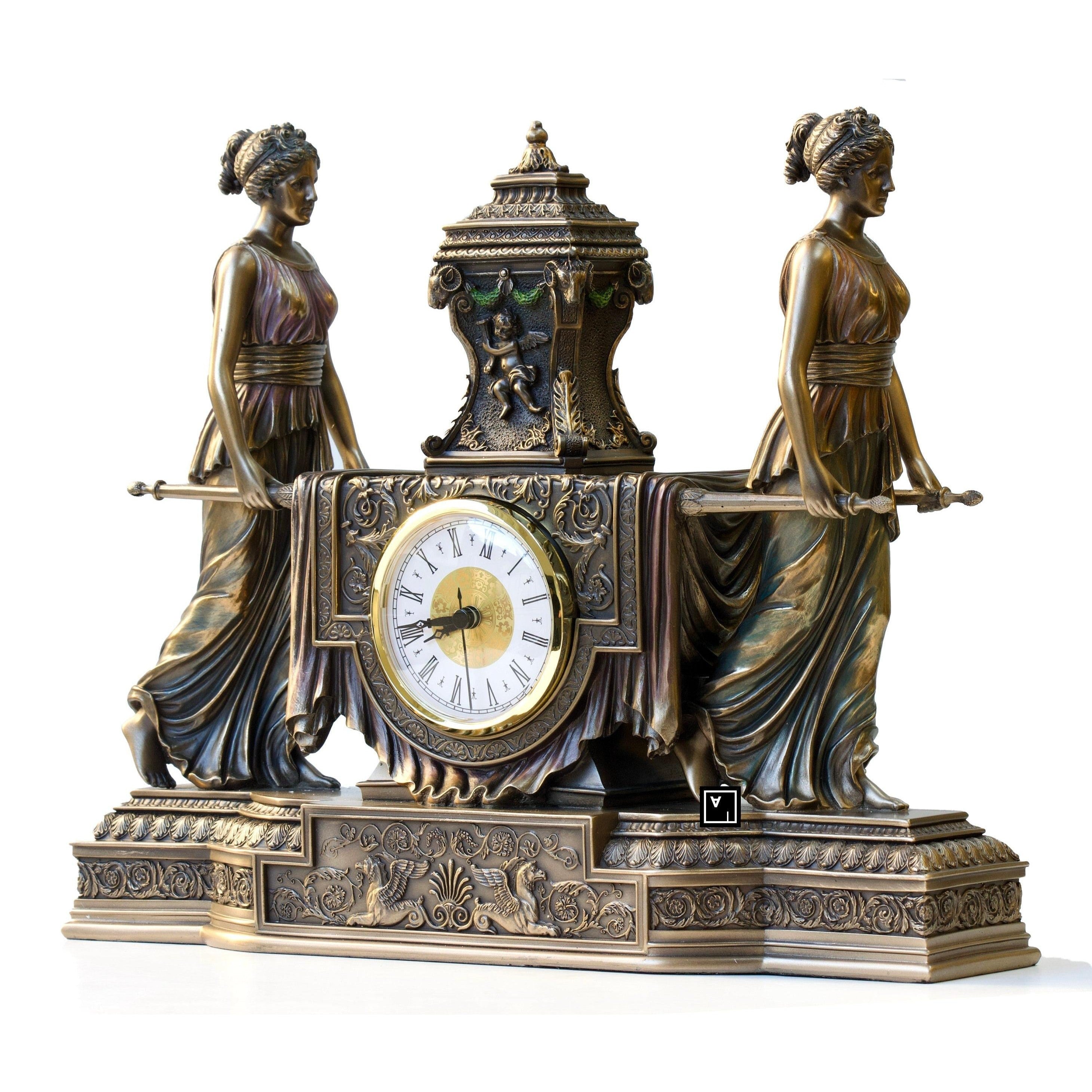 Barrock Table Clock | Clocks | Home Decor | Handcrafted