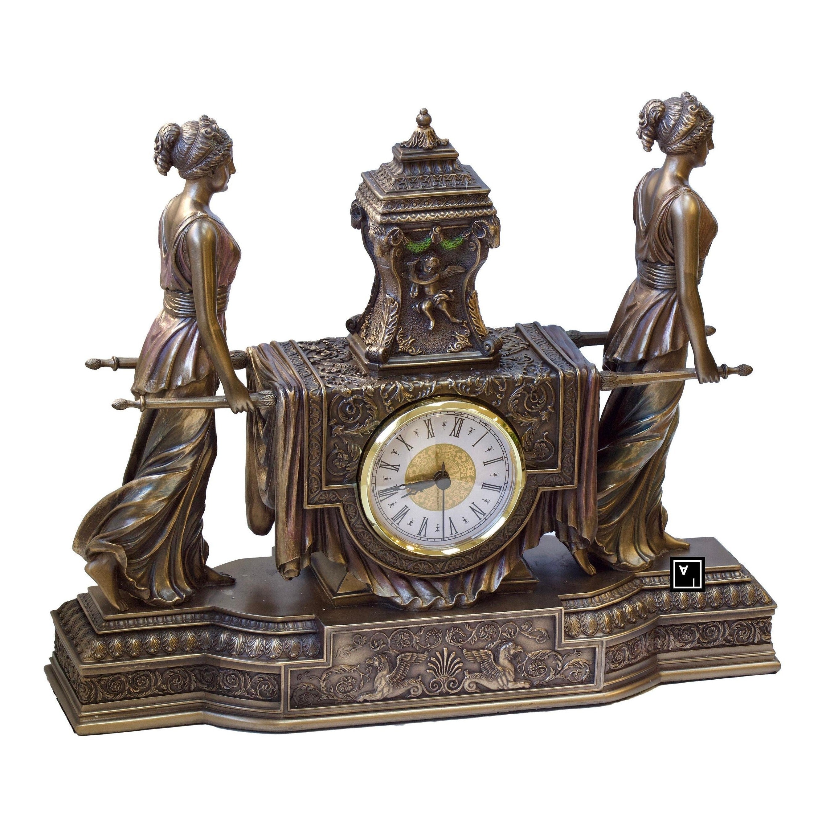 Barrock Table Clock | Clocks | Home Decor | Handcrafted
