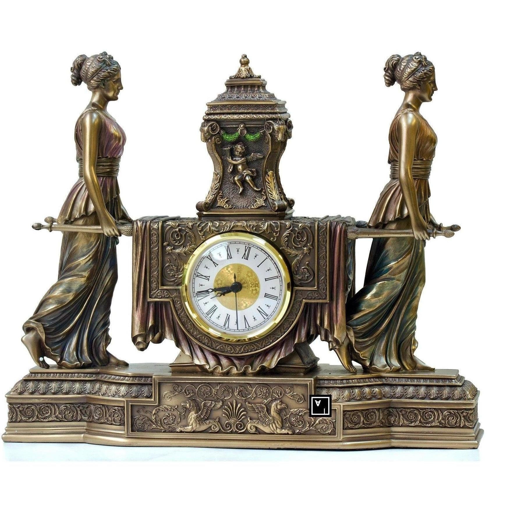 Barrock Table Clock | Clocks | Home Decor | Handcrafted