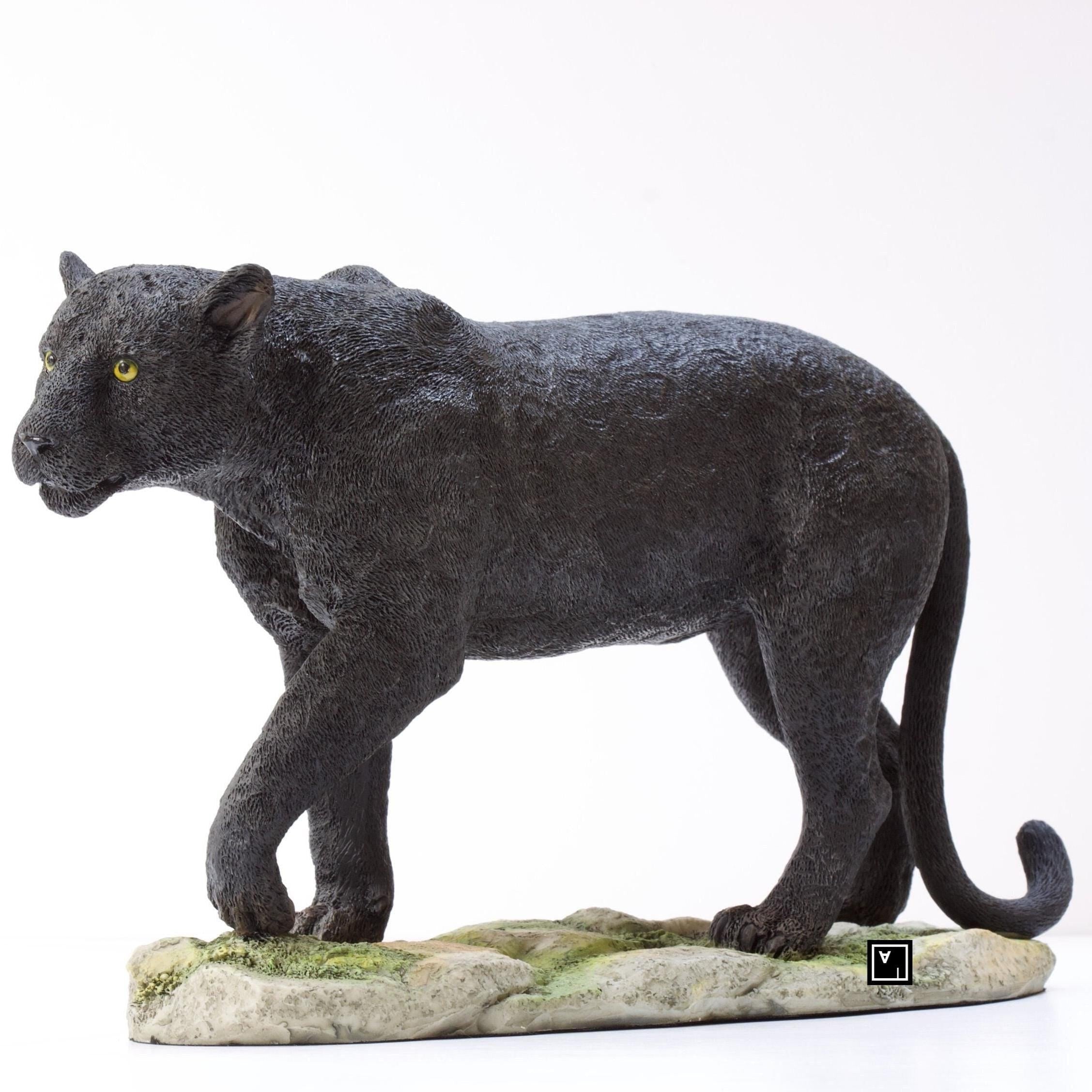 Black Panther | Animal Sculptures | Home Decor | Handcrafted