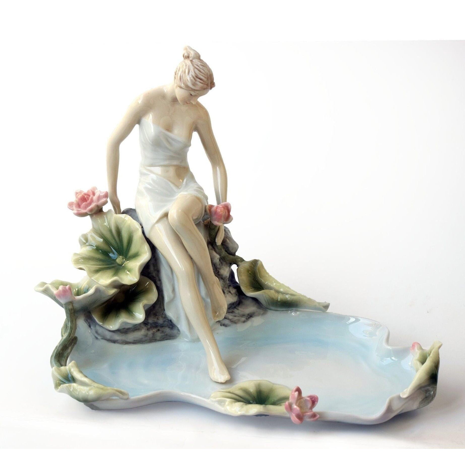 Blue and White Porcelain Tray | Curios & Collectibles | Home Decor