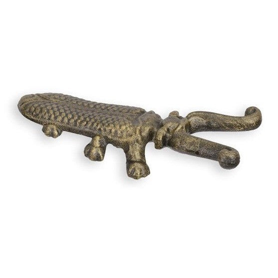 Crocodile Door Knocker | Handcrafted Bronze Decor