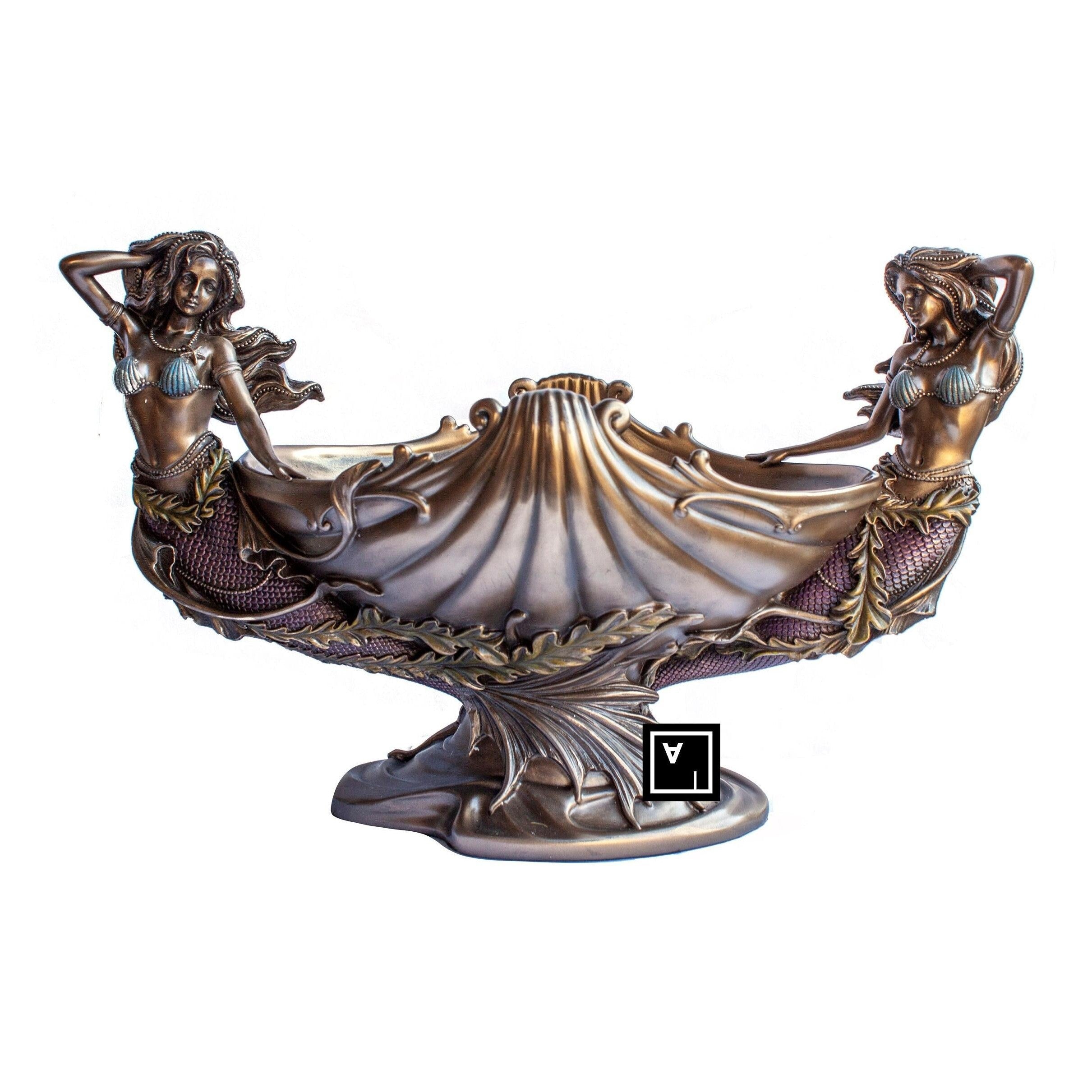 Bowl with Mermaids | Vases & Bowls | Home Decor | Handcrafted