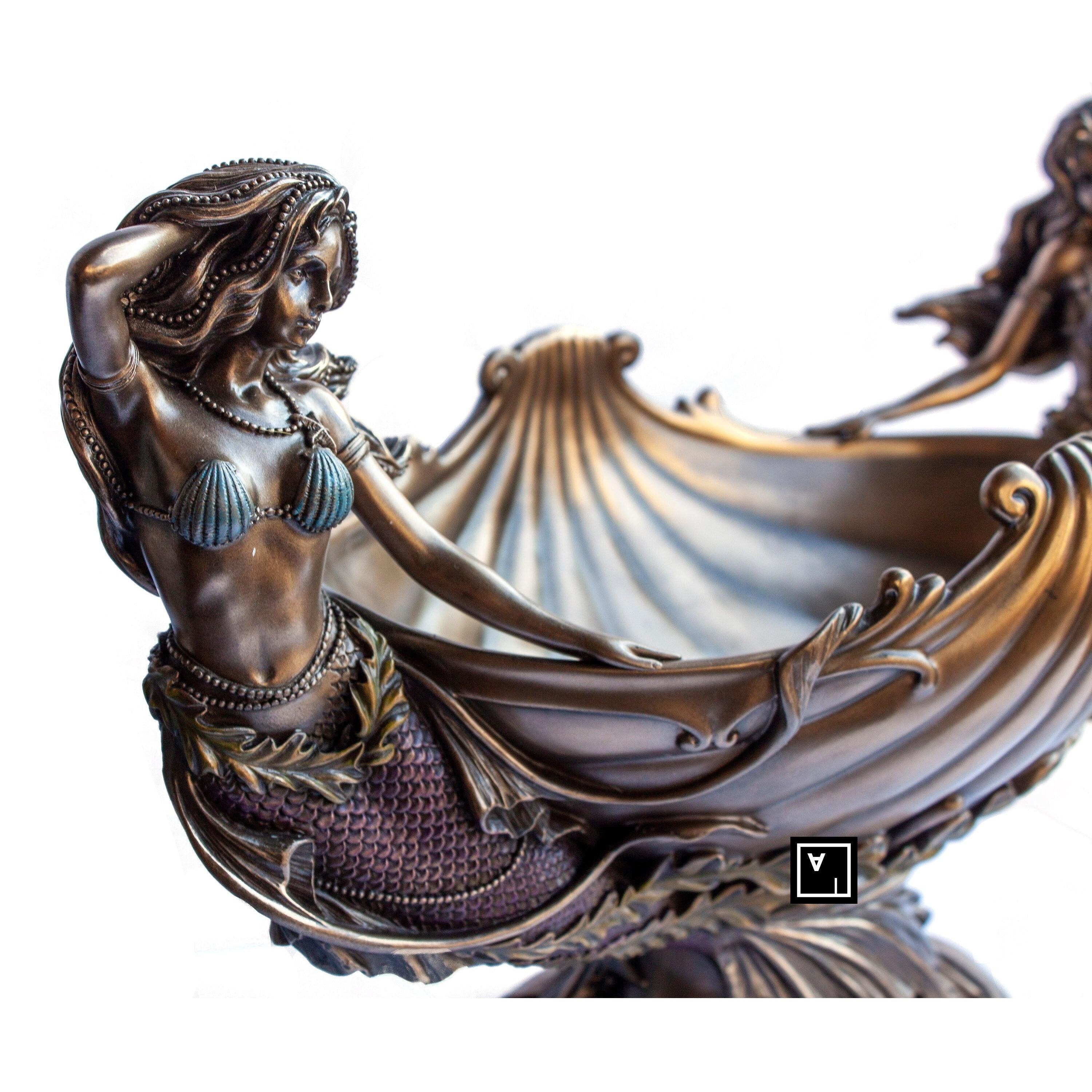 Bowl with Mermaids | Vases & Bowls | Home Decor | Handcrafted