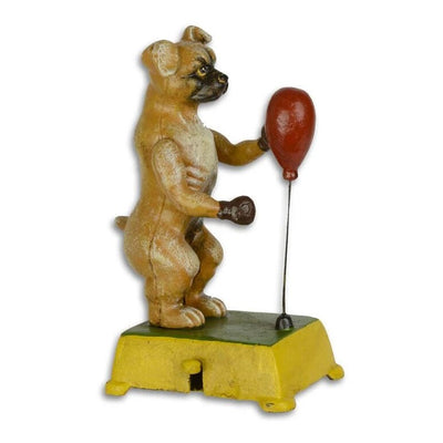 Teddy Bear Balloon Figurine | Handcrafted Resin Decor