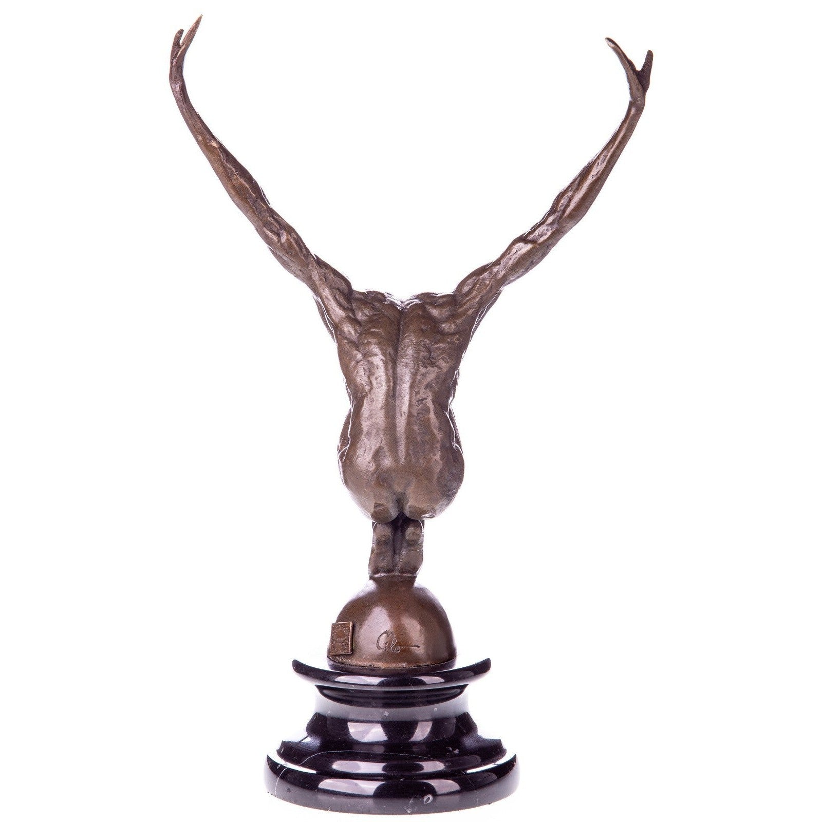 Owl Bust Sculpture | Handcrafted Bronze Decor | Unique Home Accent