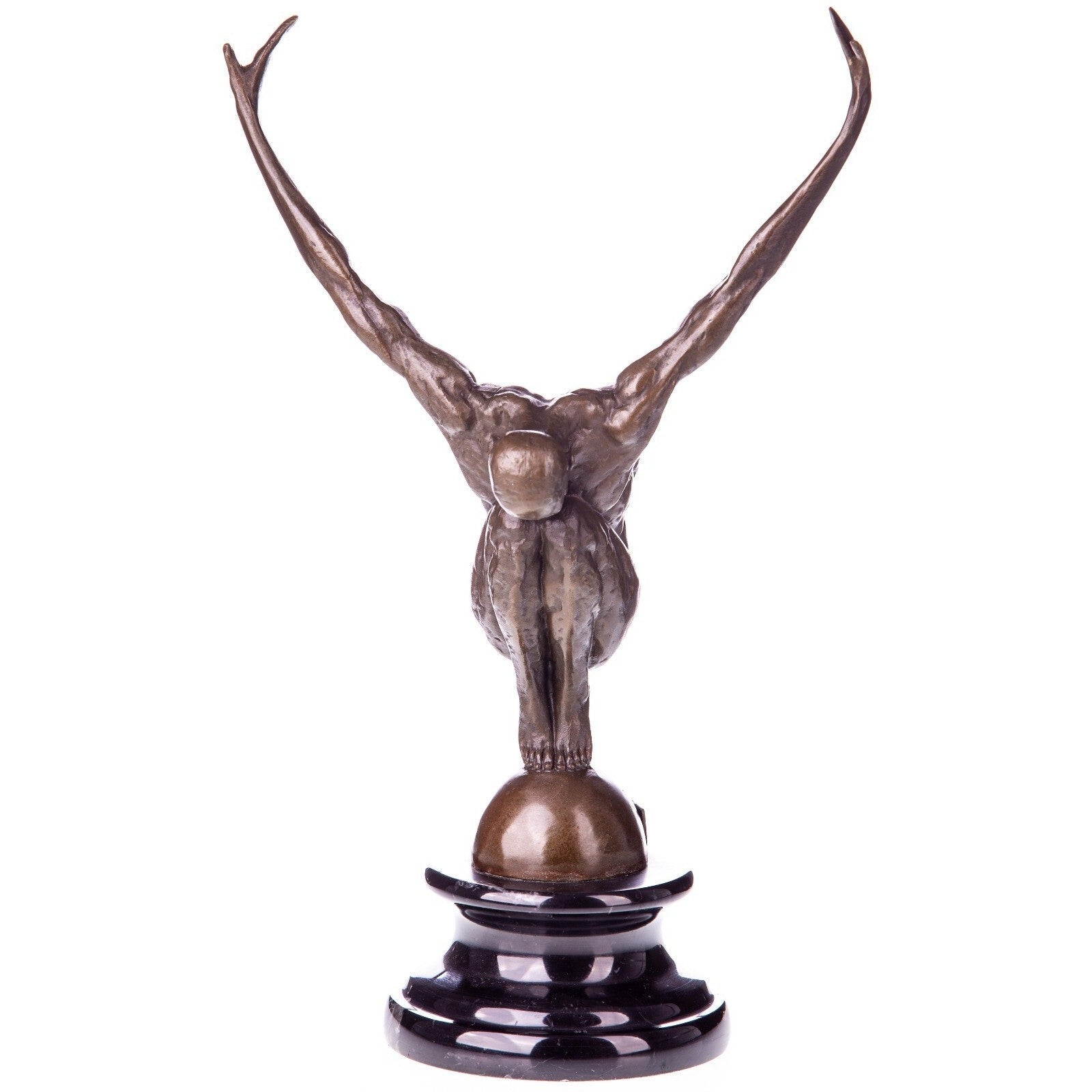 Owl Bust Sculpture | Handcrafted Bronze Decor | Unique Home Accent