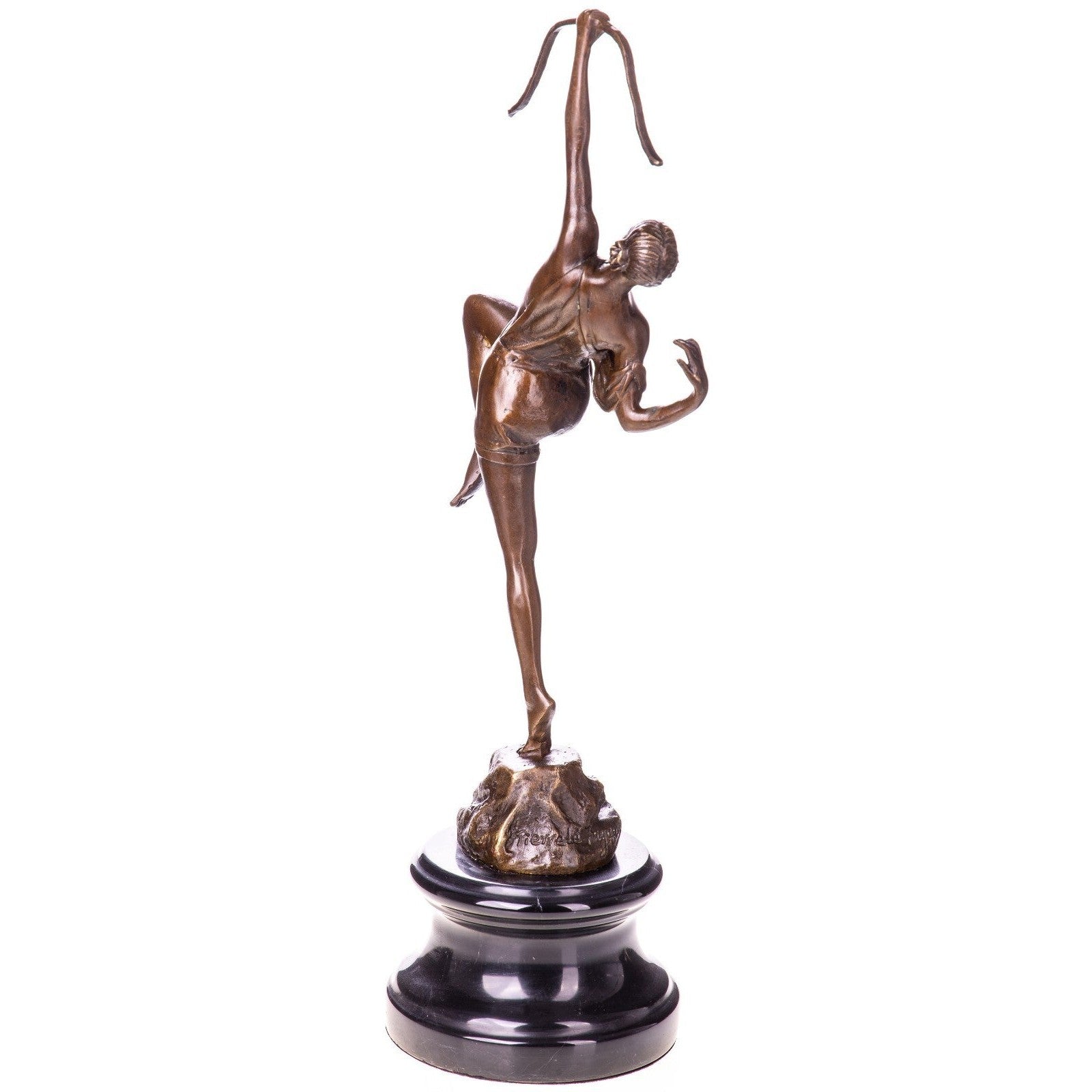 Archer Dancer Sculpture | Handcrafted Bronze Decor