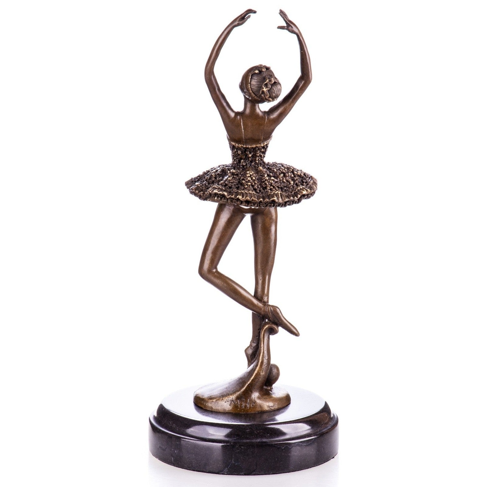 Ballet Dancer Figurine | Handcrafted Bronze Decor