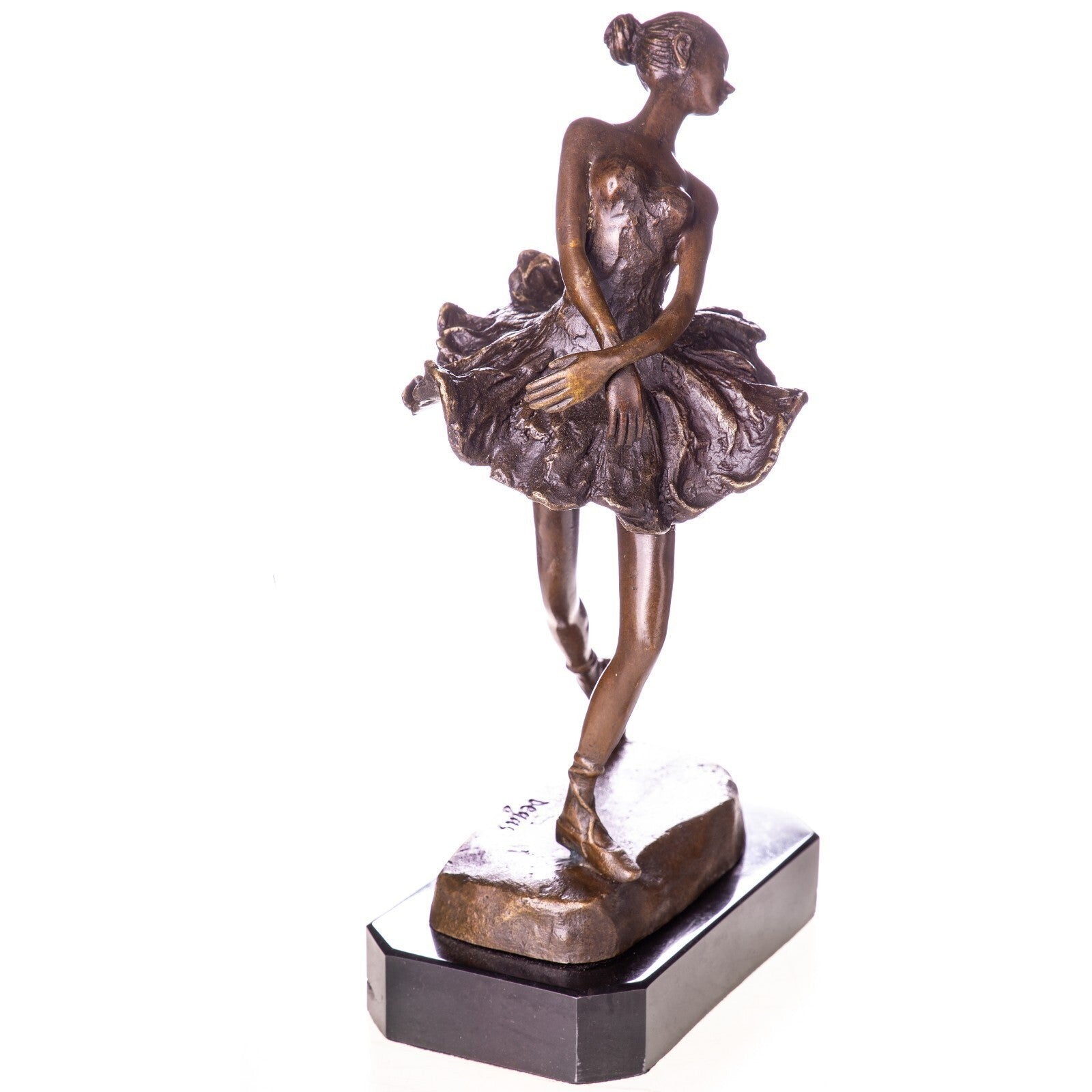 Ballet Dancer Figurine | Handcrafted Bronze Decor