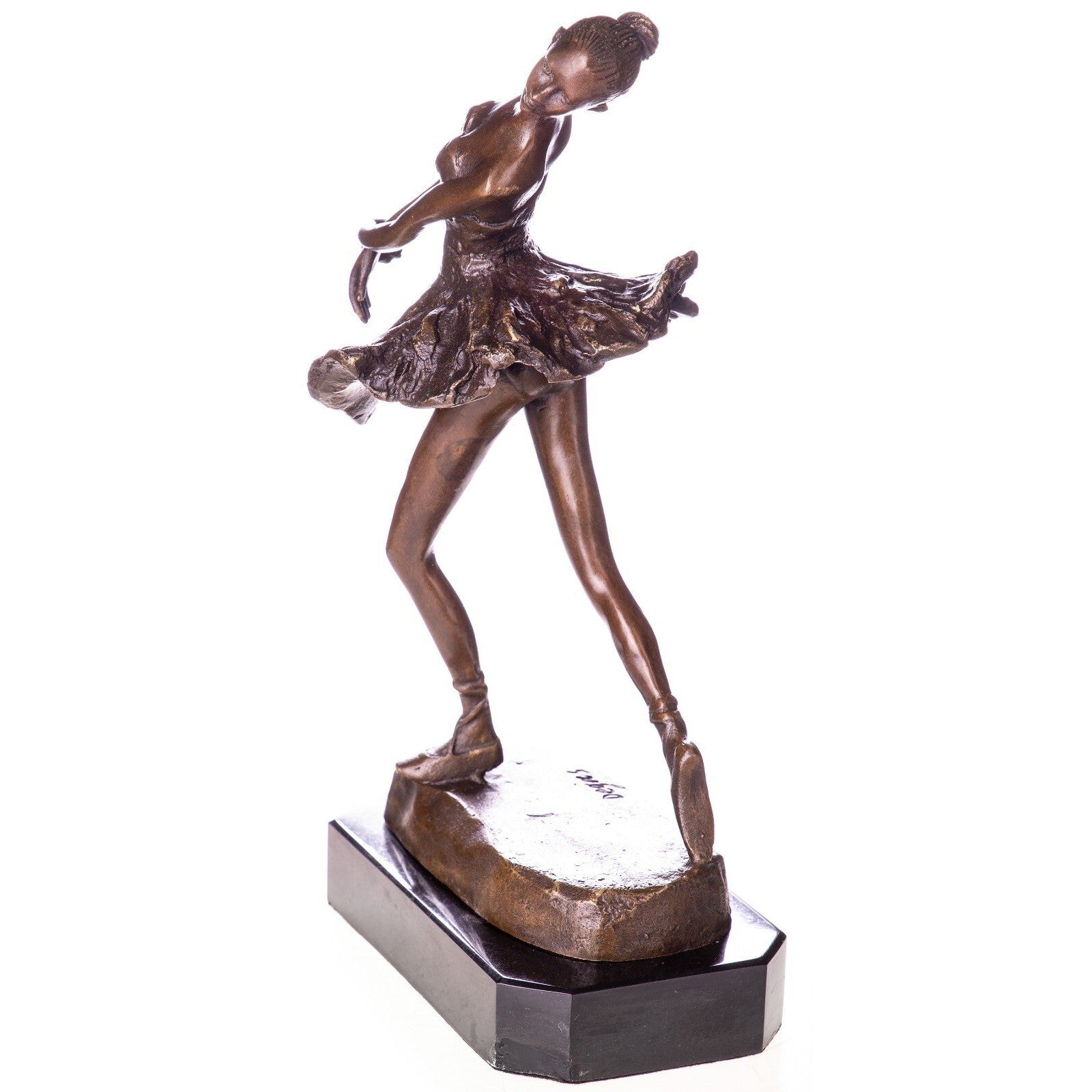Ballet Dancer Figurine | Handcrafted Bronze Decor