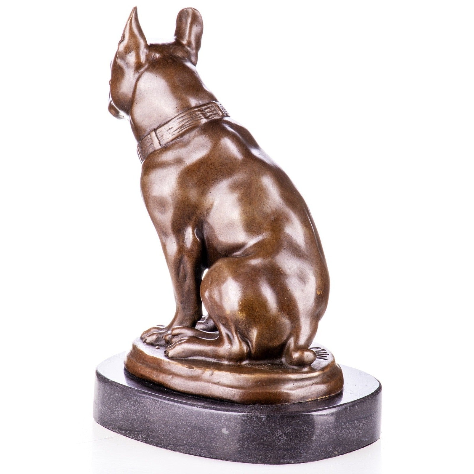 French Bulldog Statue | Handcrafted Bronze Decor