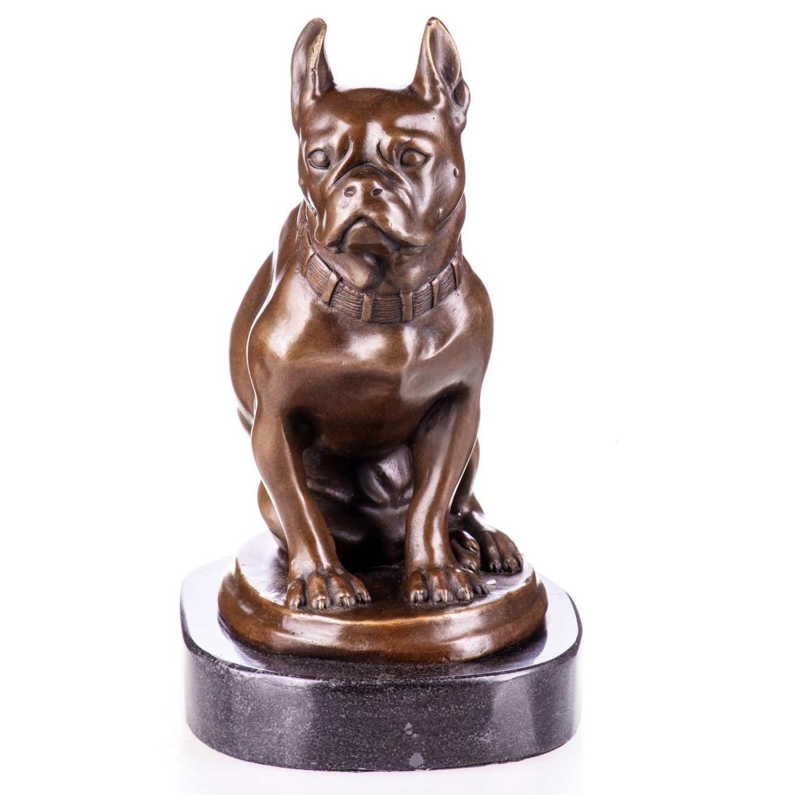French Bulldog Statue | Handcrafted Bronze Decor