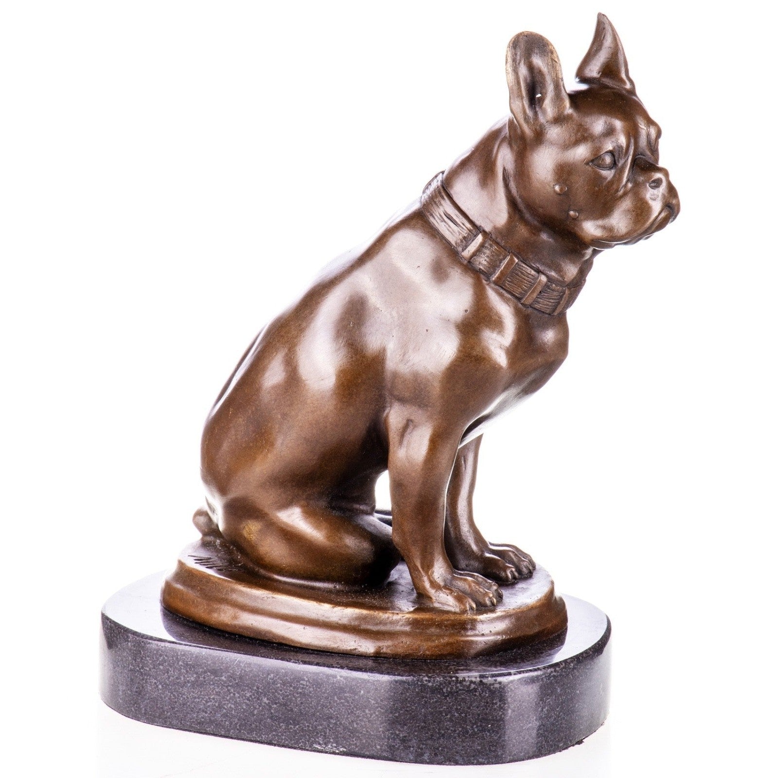 French Bulldog Statue | Handcrafted Bronze Decor