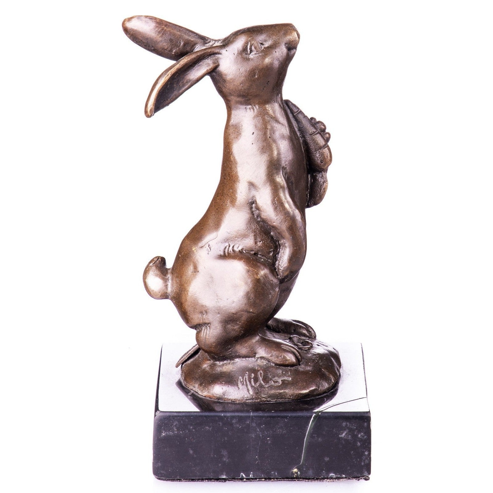 Sitting Kangaroo Statue | Handcrafted Bronze Decor