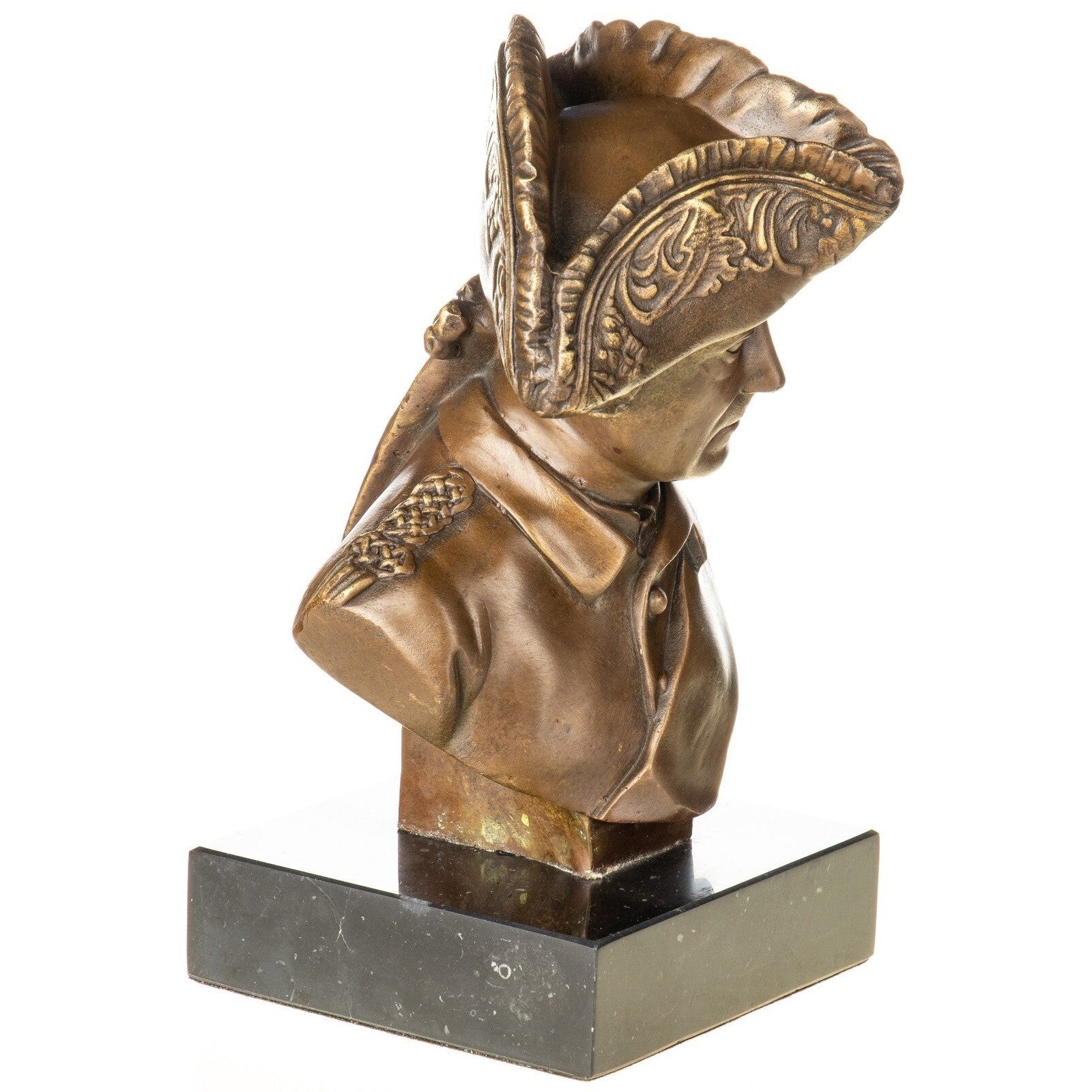 Napoleon Bust Statue | Handcrafted Bronze Decor | Unique Home Accent