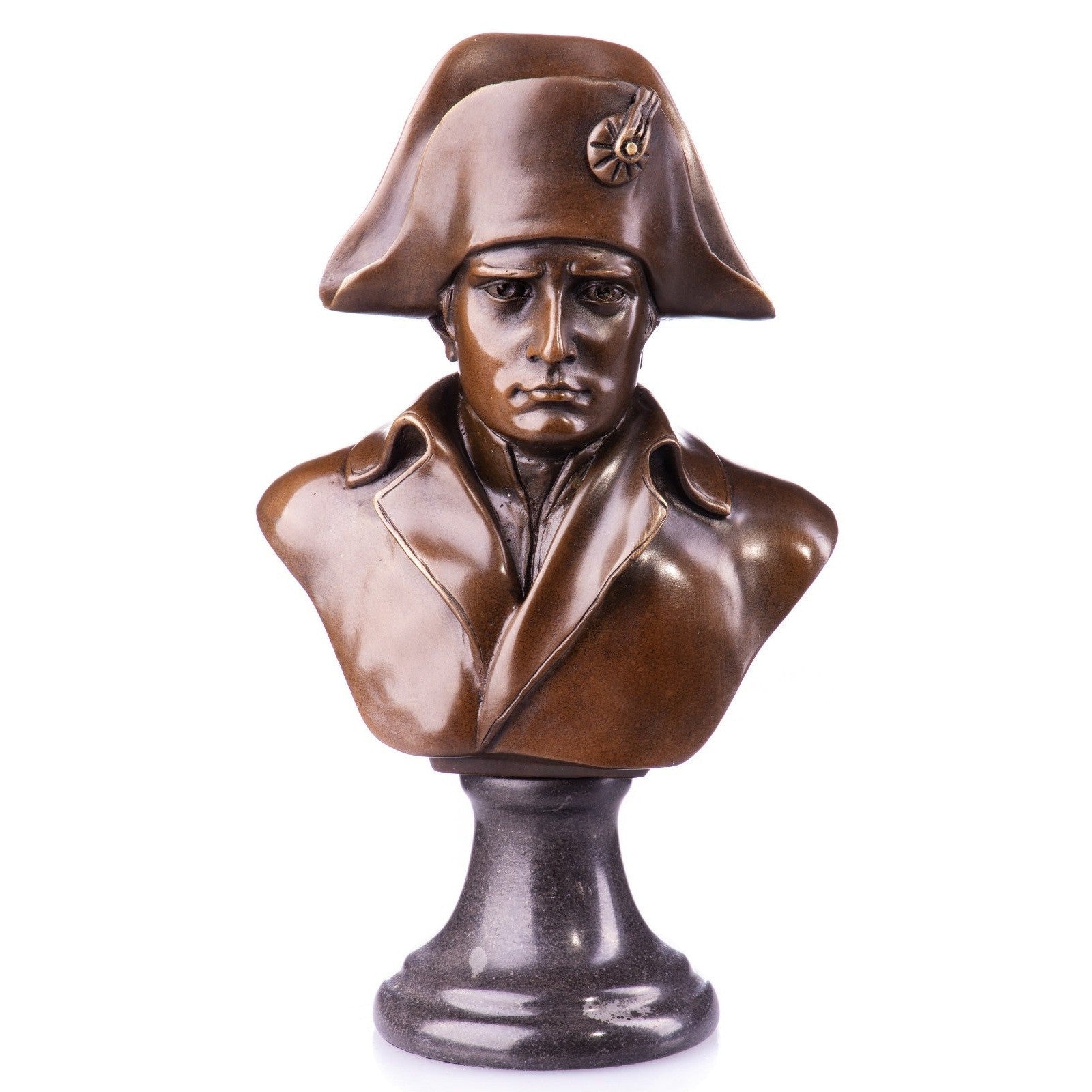 Napoleon Bust Statue | Handcrafted Bronze Decor | Unique Home Accent