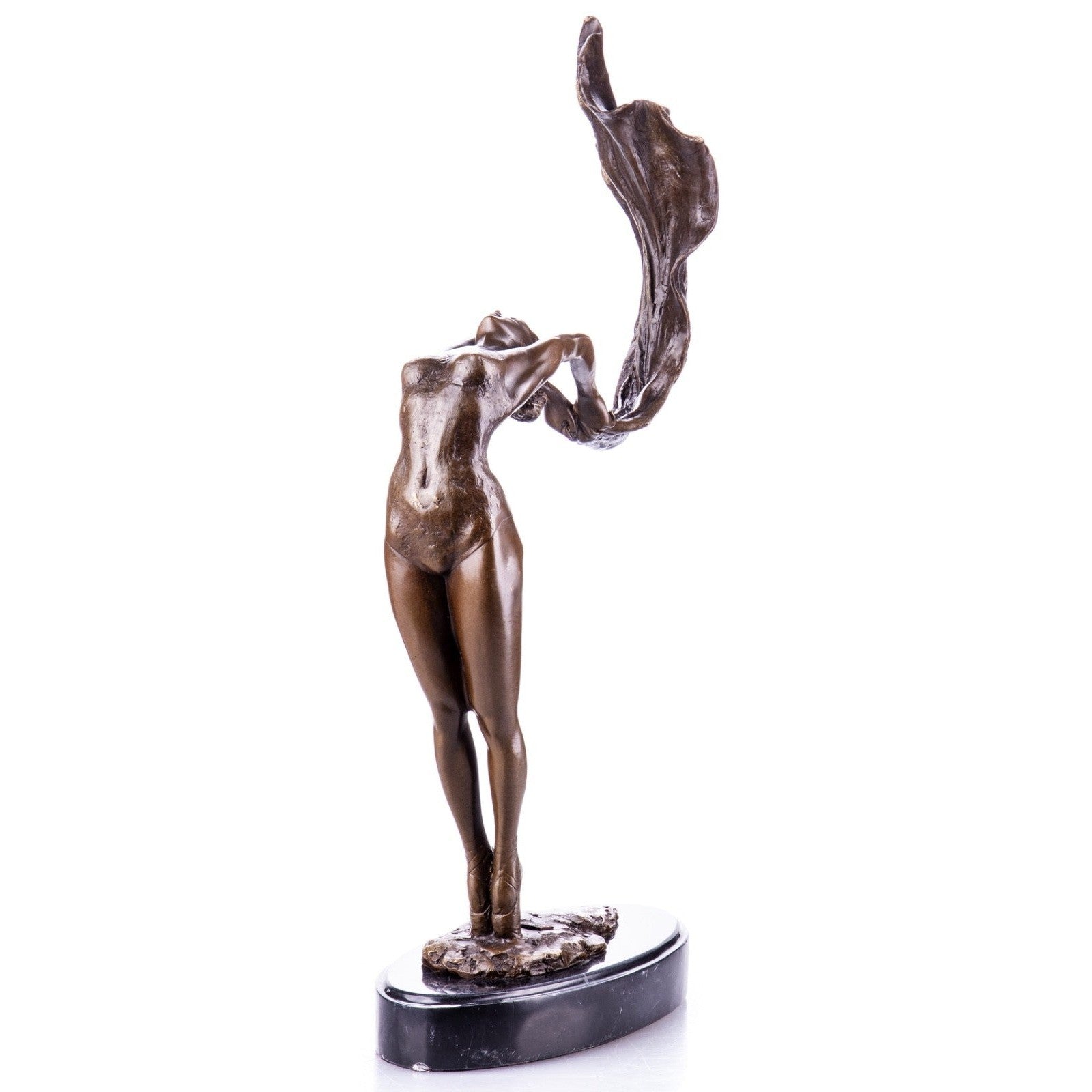 Abstract Dancer Sculpture | Handcrafted Bronze Decor