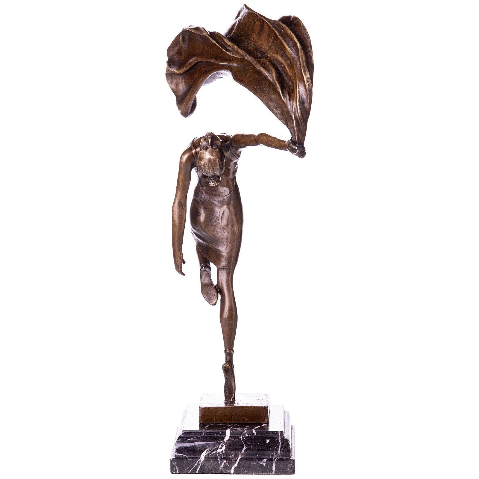 Abstract Dancer Sculpture | Handcrafted Bronze Decor