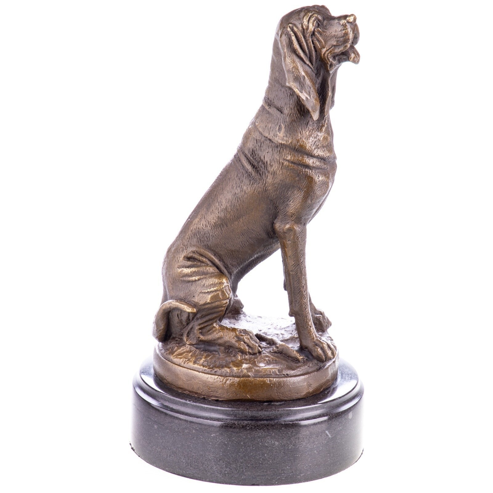 Sitting Lion Statue | Handcrafted Bronze Decor | Unique Home Accent