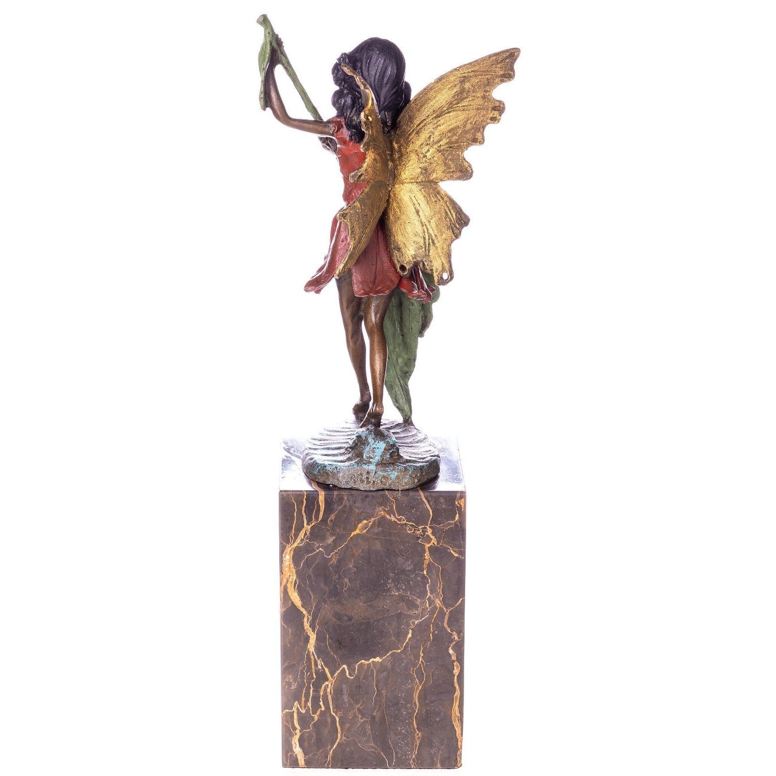 Fairy Archer Statue | Handcrafted Bronze Decor | Unique Home Accent