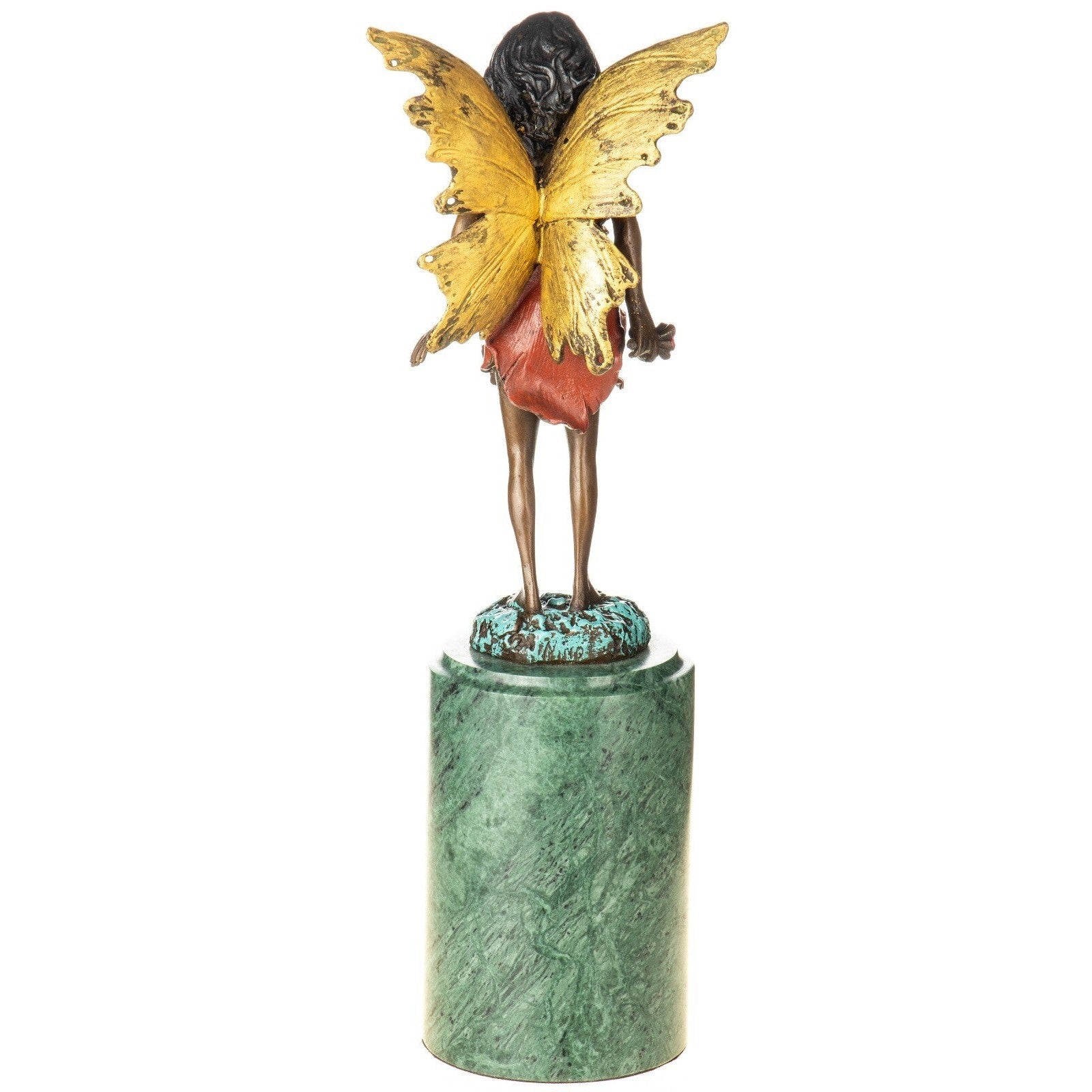 Fairy Girl Statue | Handcrafted Bronze Decor | Unique Home Accent