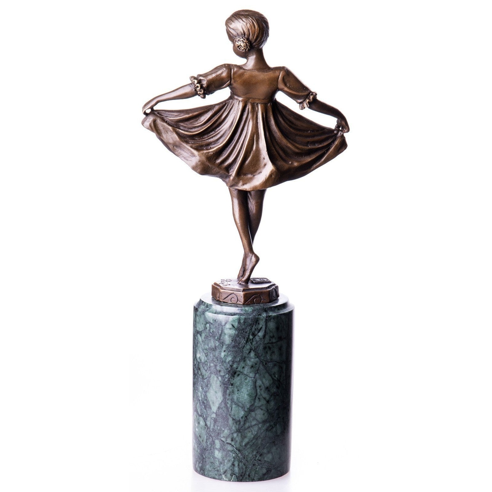 Ballet Dancer Figurine | Handcrafted Bronze Decor