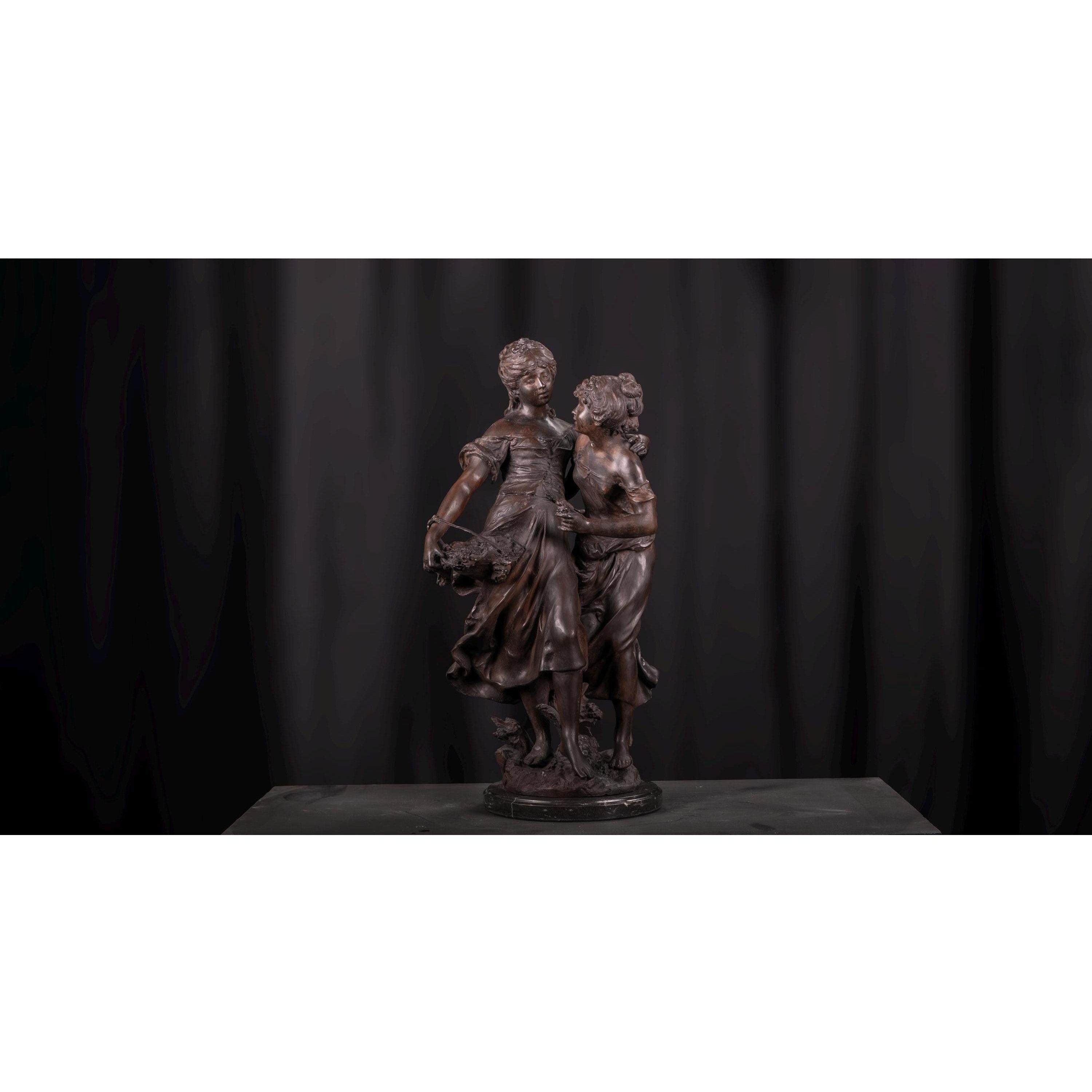 Dancing Couple Figurine | Handcrafted Bronze Decor