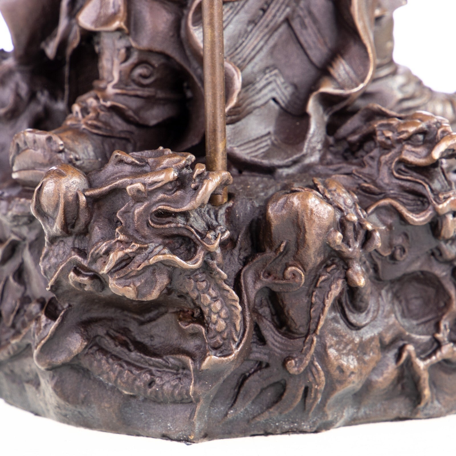 Guan Yu Warrior Statue | Handcrafted Bronze Decor
