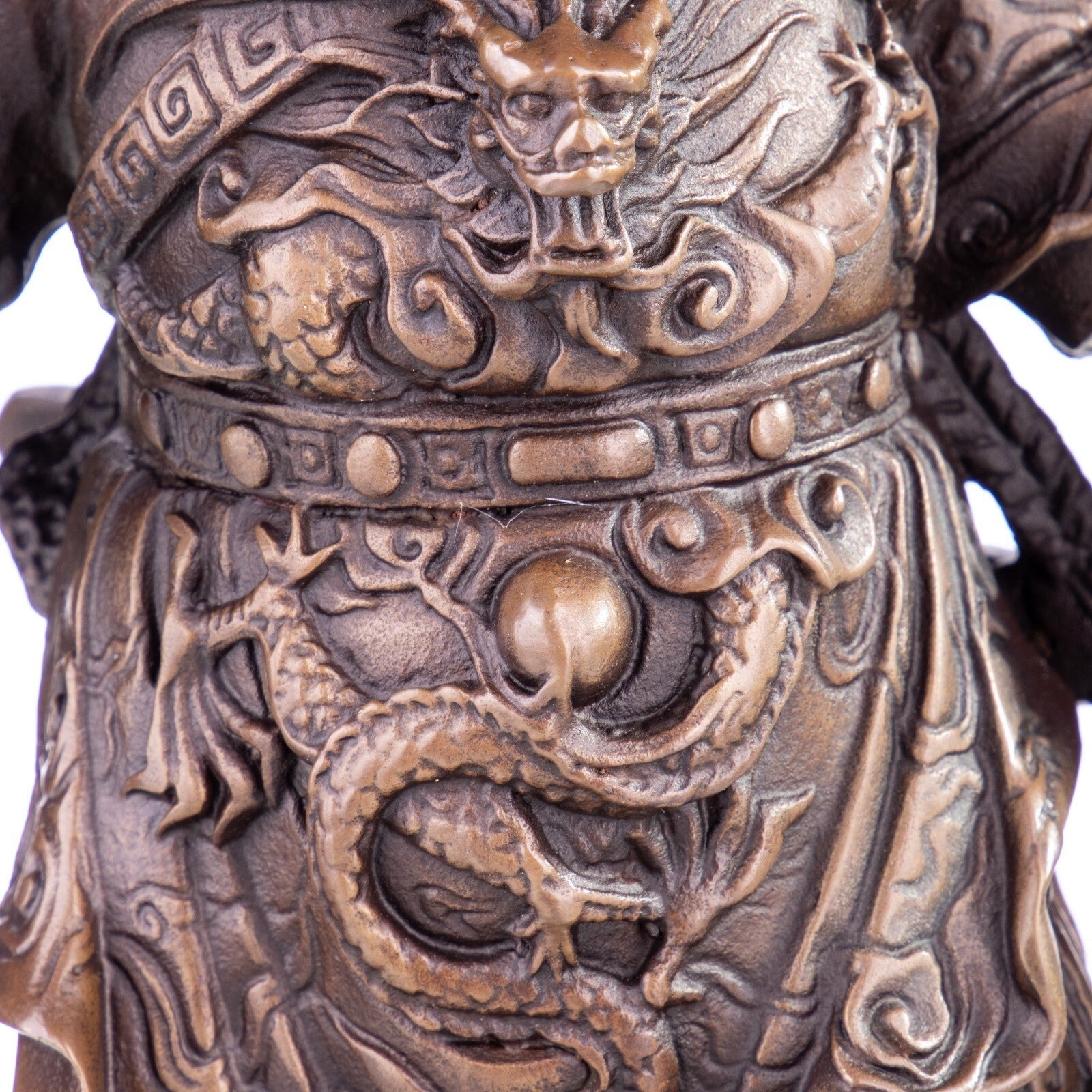 Guan Yu Warrior Statue | Handcrafted Bronze Decor