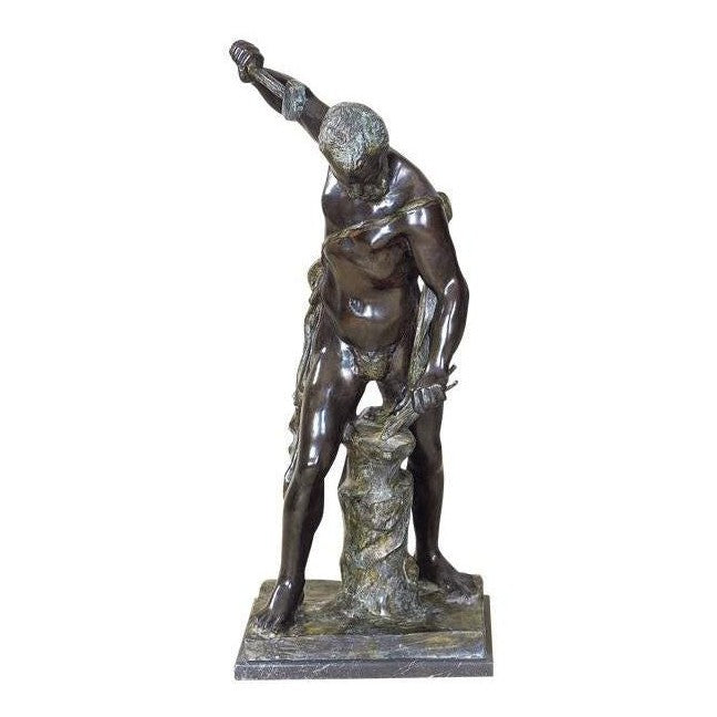 Classical Warrior Figure | Handcrafted Bronze Decor