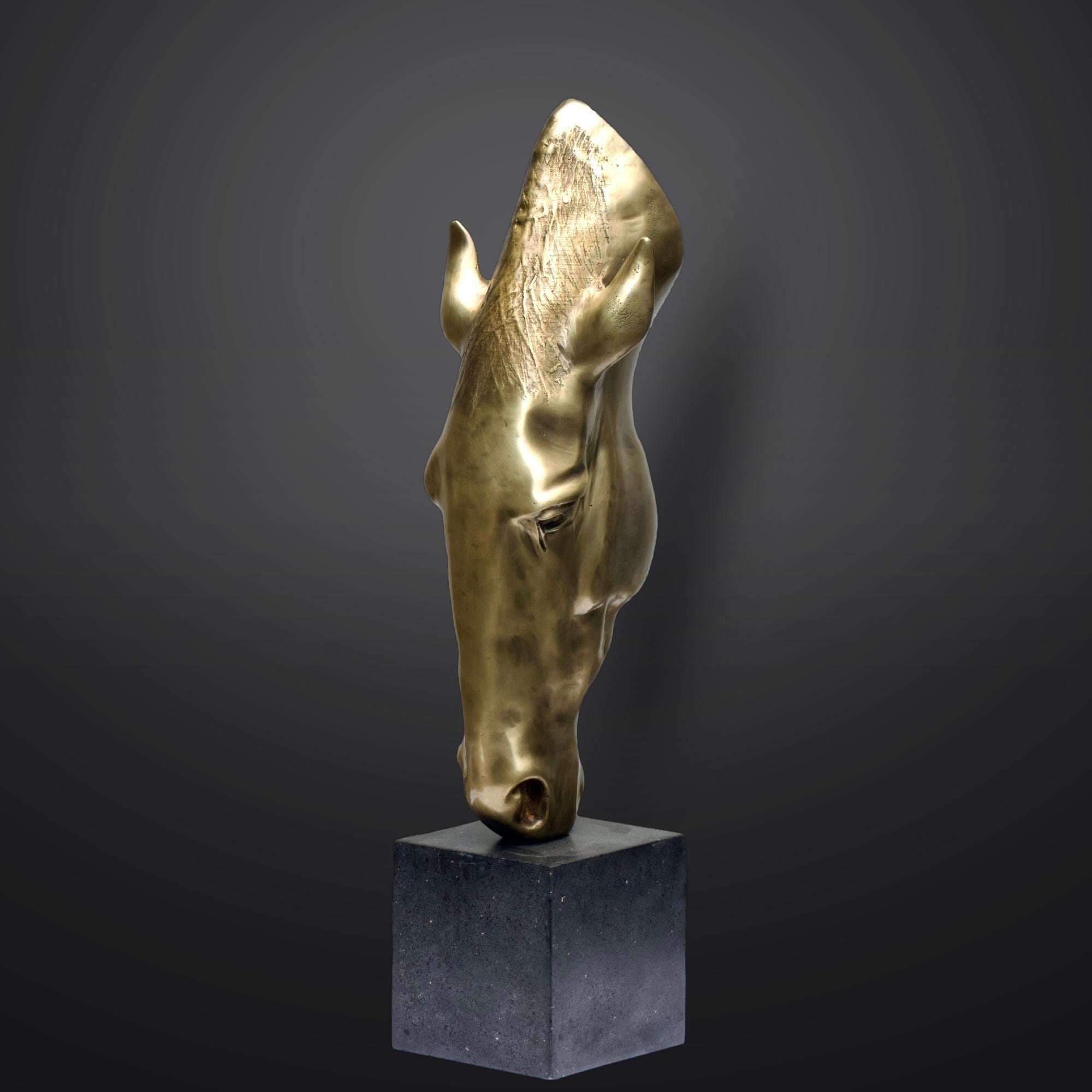 Bronze Horse Head | Busts | Home Decor | Handcrafted | Collectible Art
