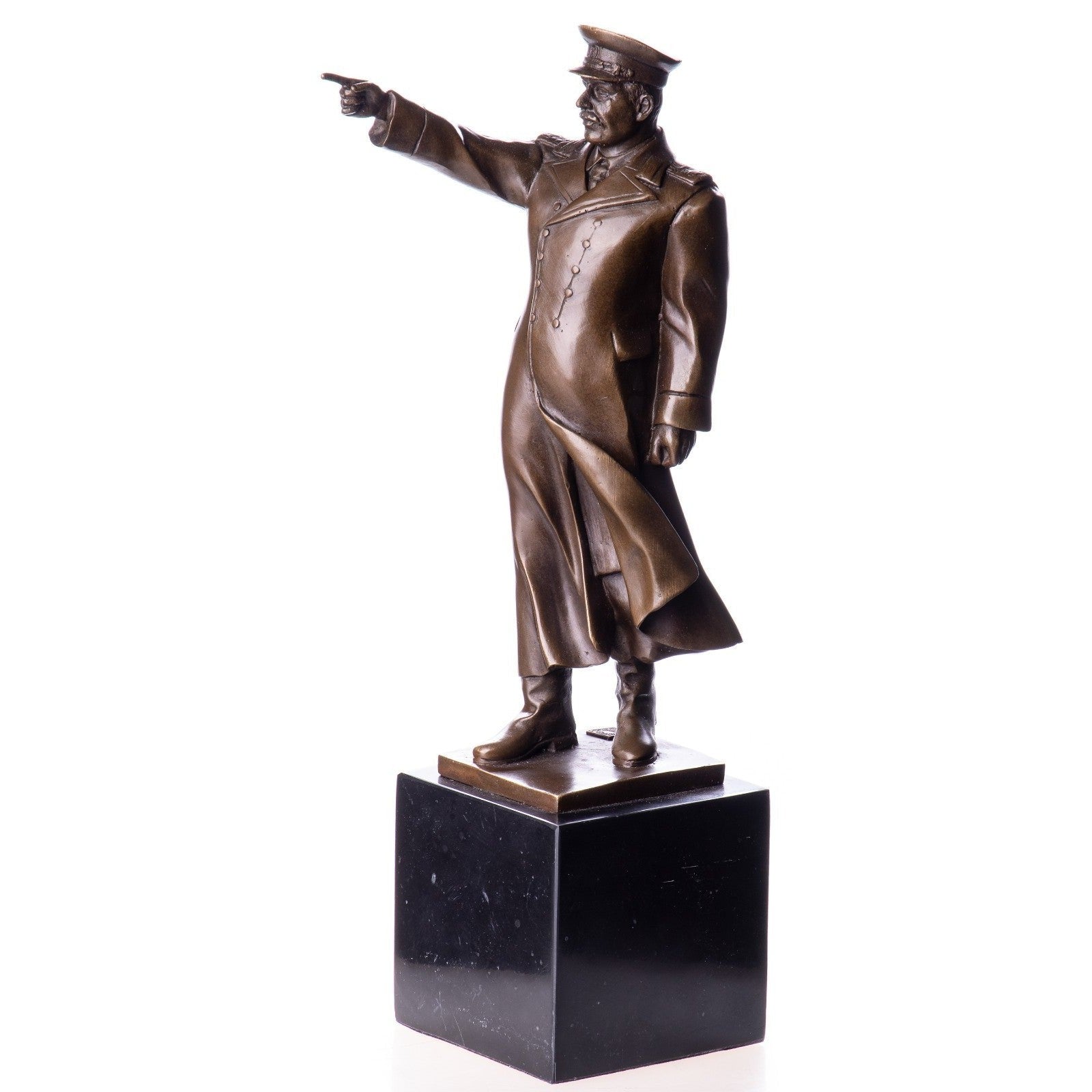 Bronze Military Commander Stalin Sculpture | Figurines & Statues