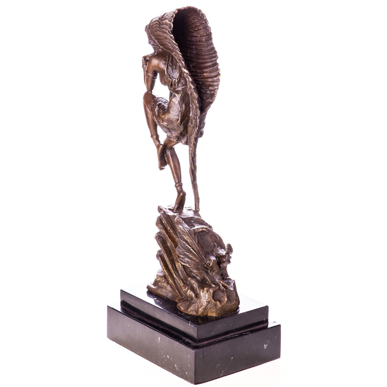 Bronze Native American Warrior Sculpture | Figurines & Statues
