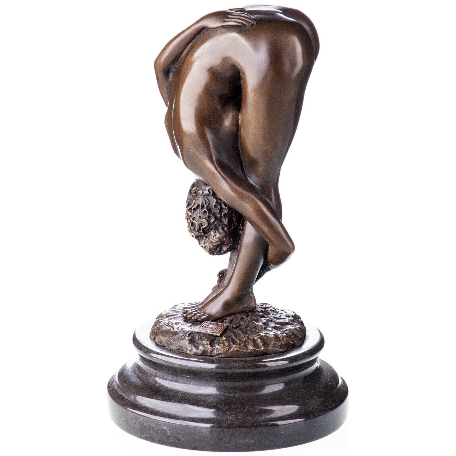 Bronze Nude Acrobat Sculpture | Nude & Figurative Art | Home Decor