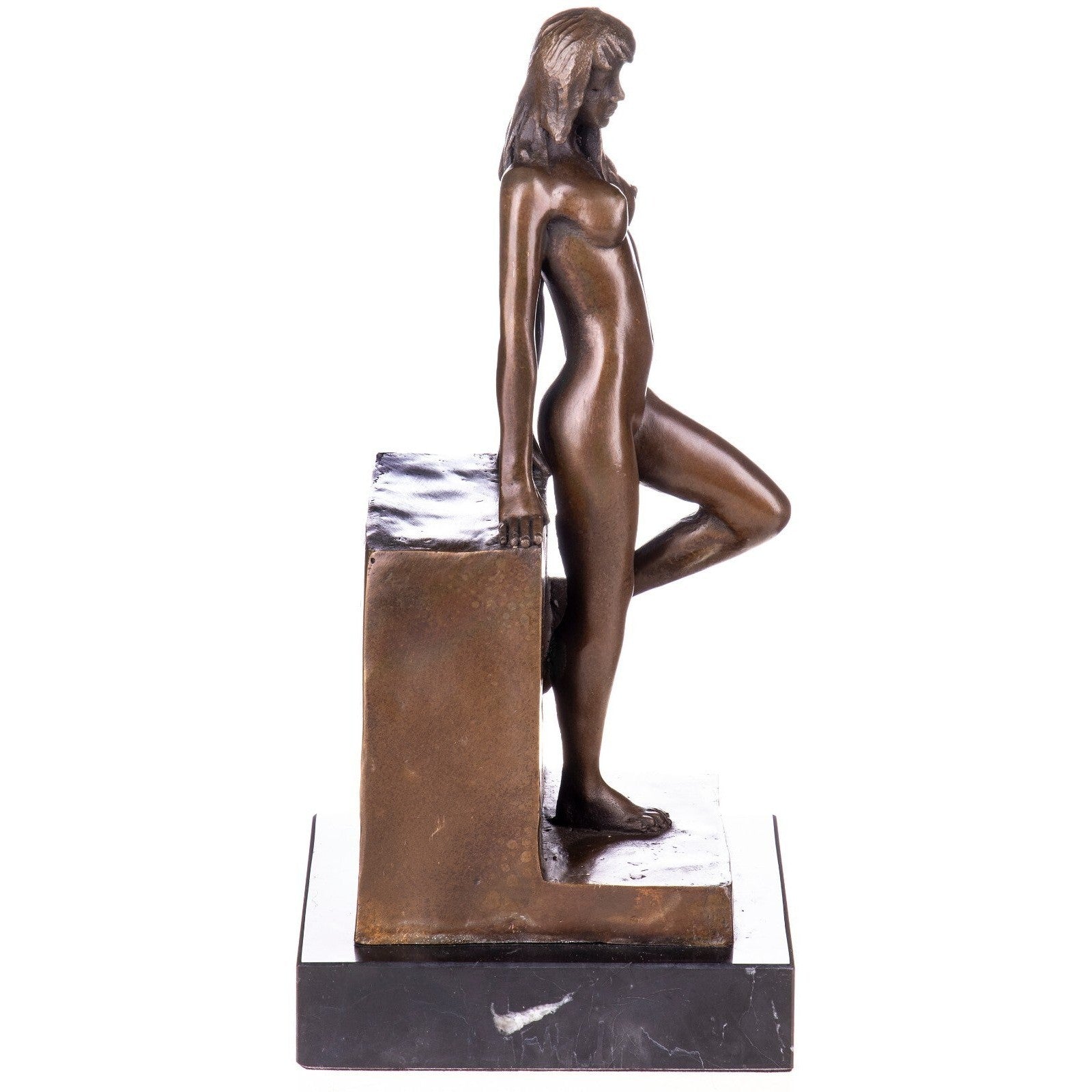 Bronze Nude Girl Sculpture | Nude & Figurative Art | Home Decor