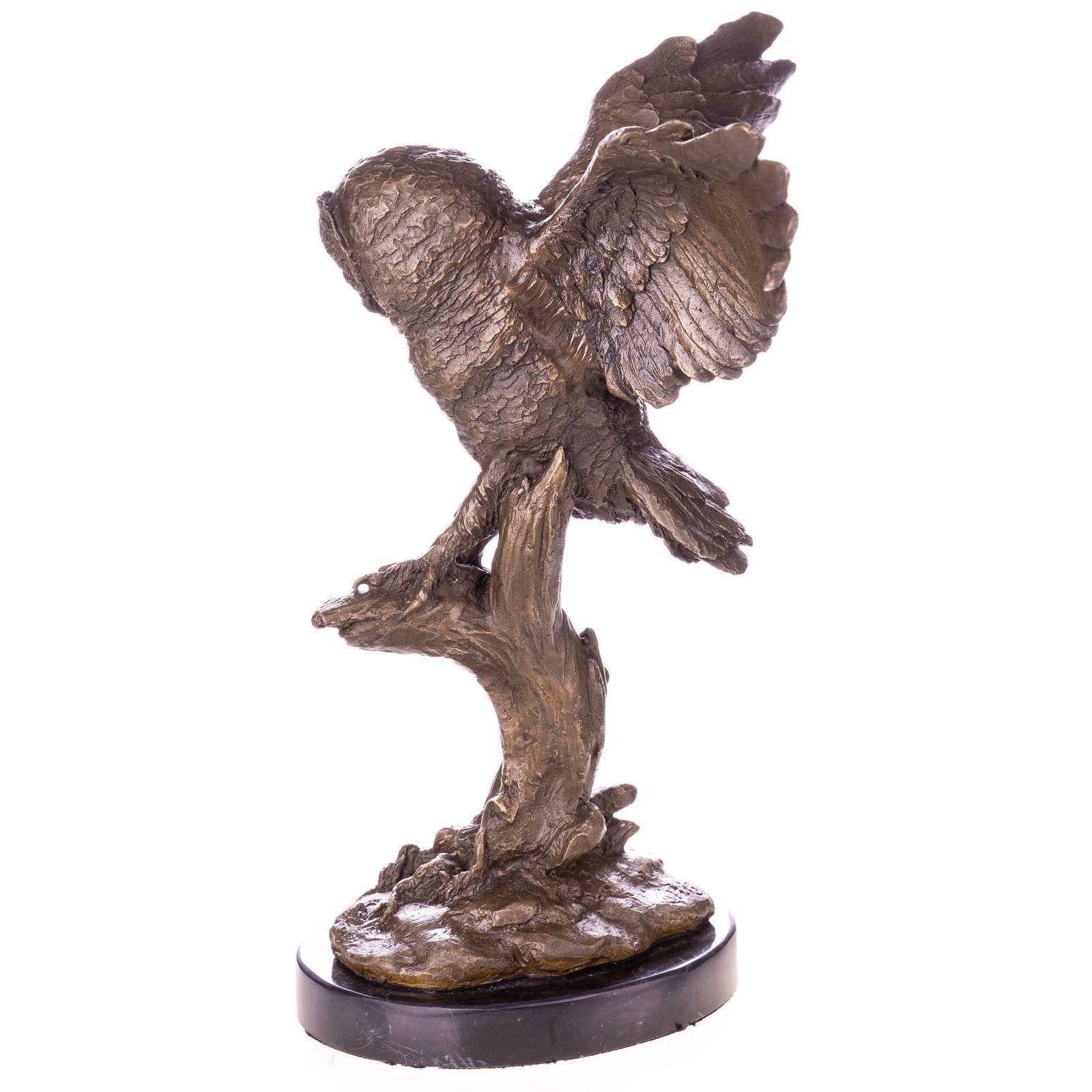 Bronze Owl Sculpture | Animal Sculptures | Home Decor | Handcrafted