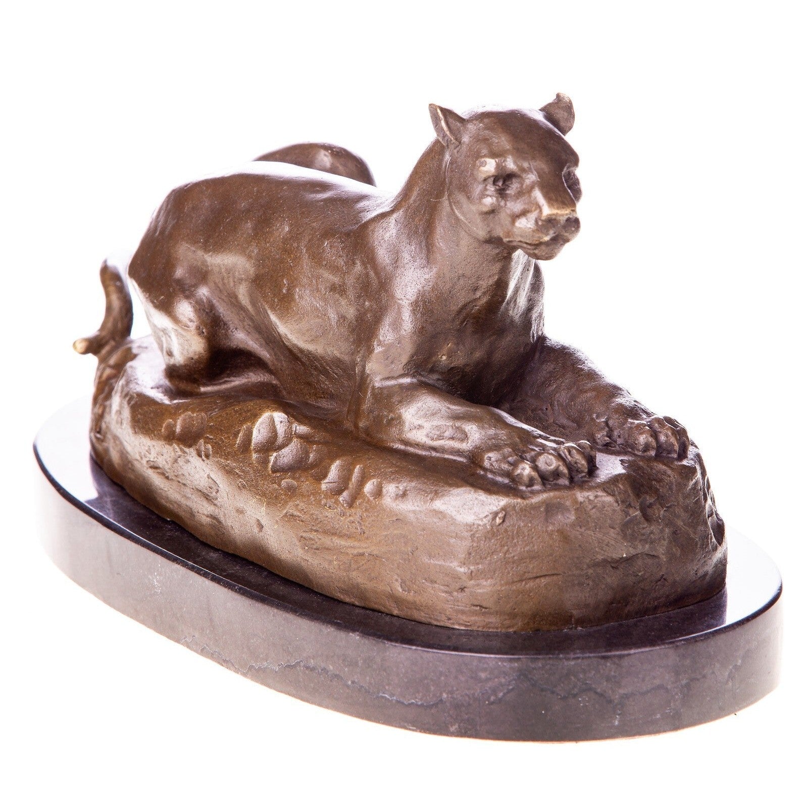 Bronze Panther Sculpture After Antoine | Animal Sculptures