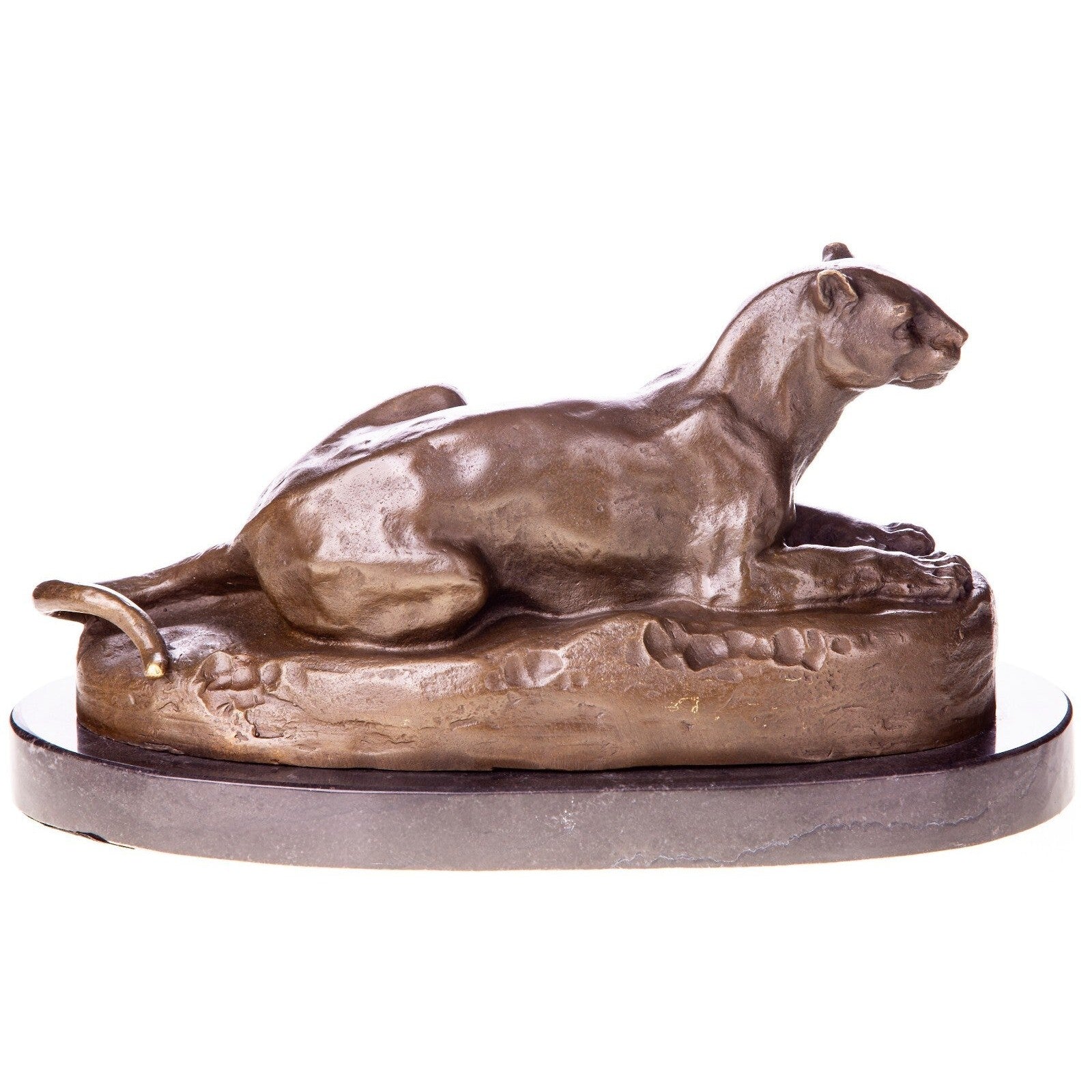 Bronze Panther Sculpture After Antoine | Animal Sculptures