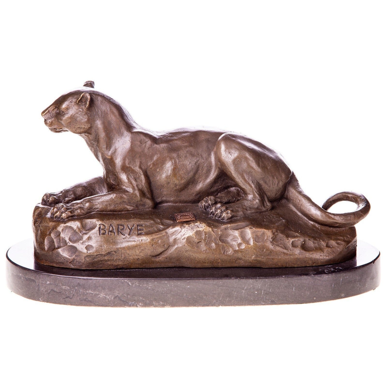 Bronze Panther Sculpture After Antoine | Animal Sculptures