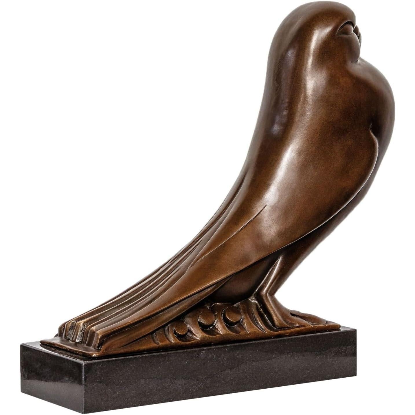 Bronze Pigeon Sculpture | Animal Sculptures | Home Decor