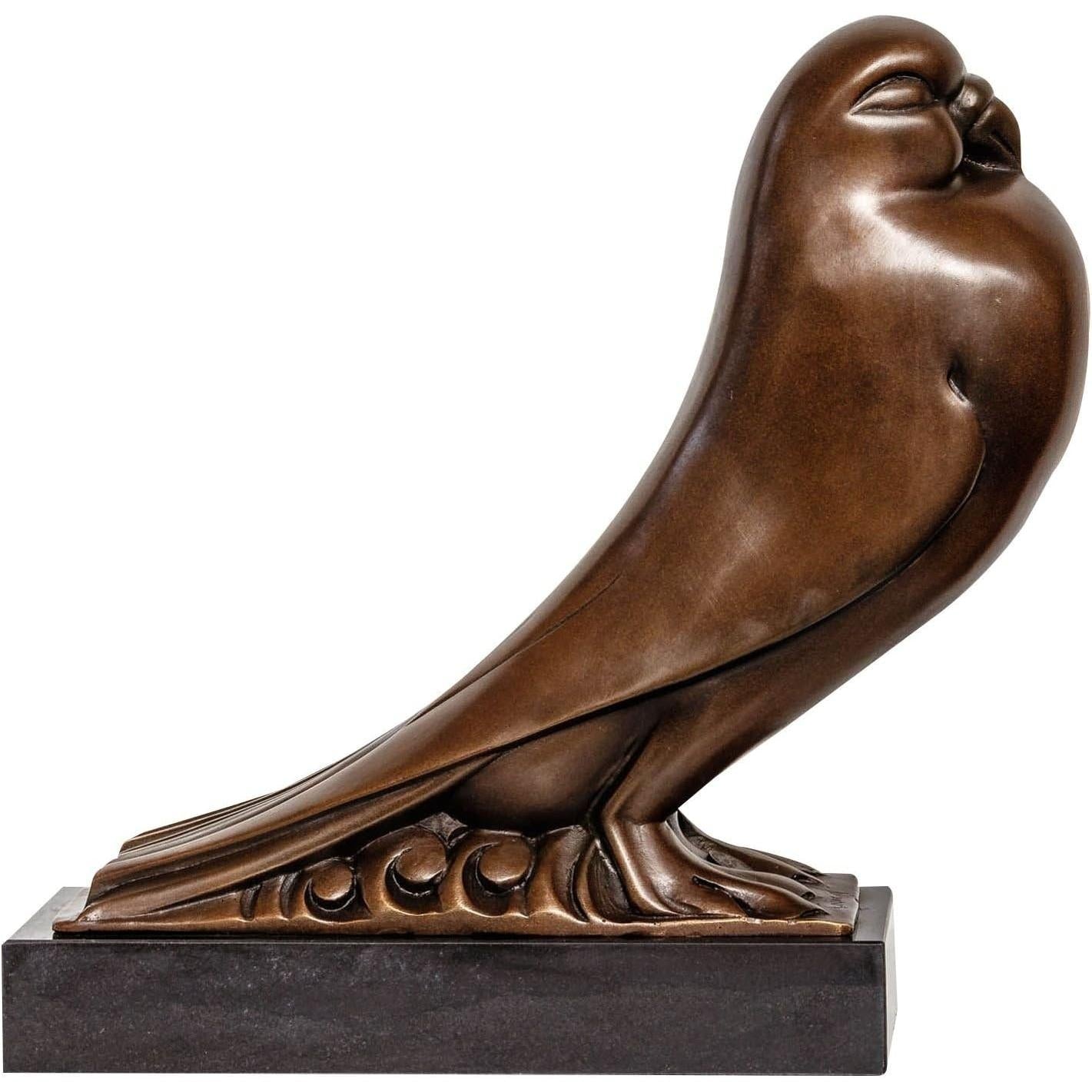 Bronze Pigeon Sculpture | Animal Sculptures | Home Decor