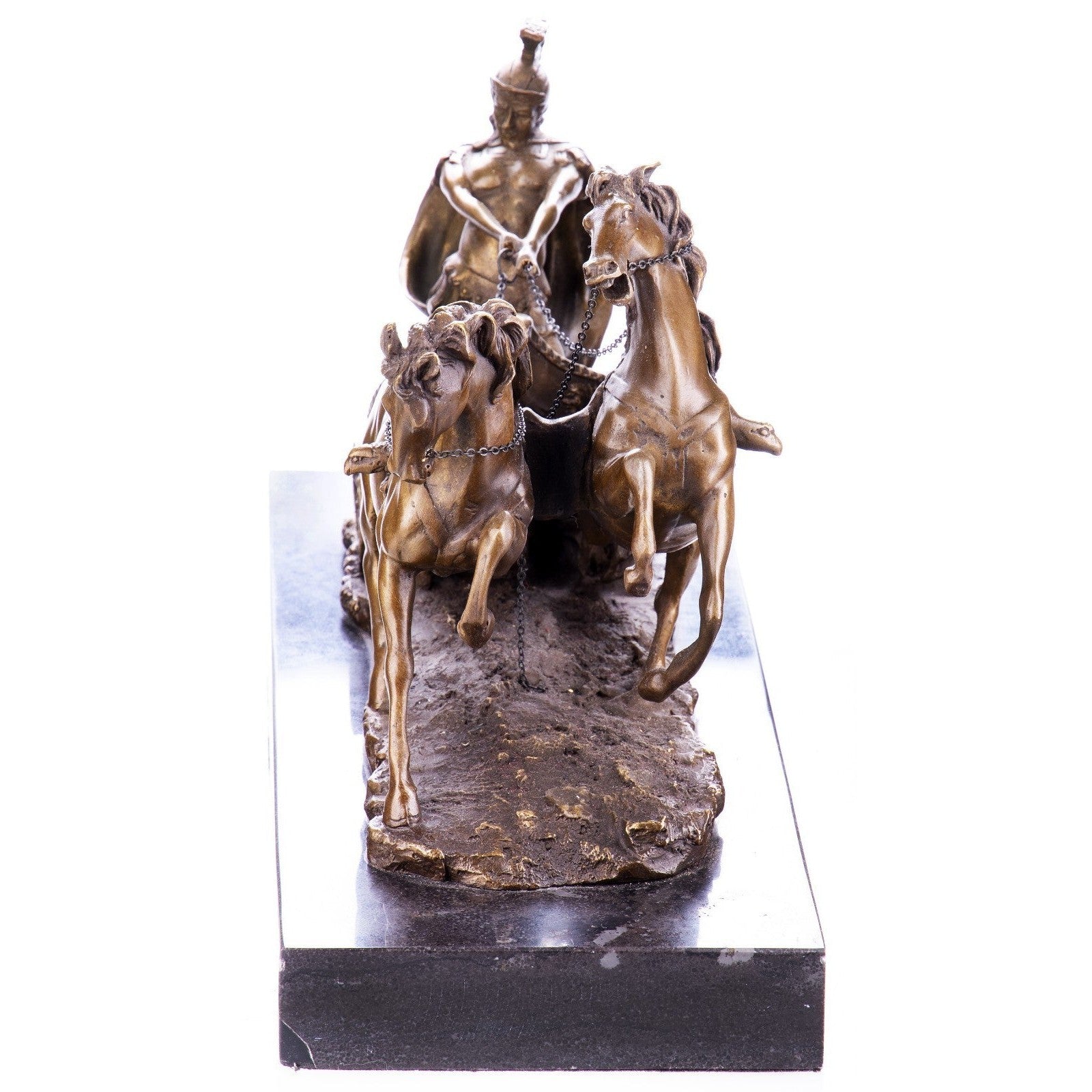 Bronze Roman Chariot Sculpture | Mythology & Deity Sculptures