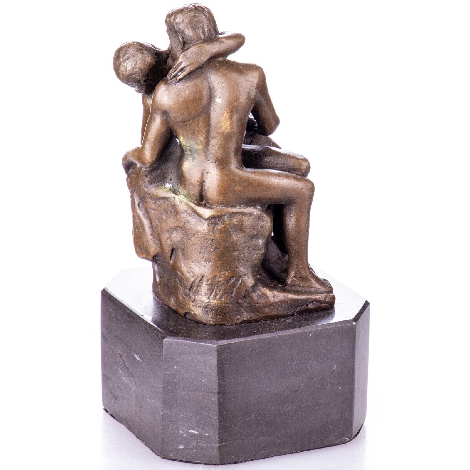 Bronze Sculpture of Embracing Couple | Figurines & Statues